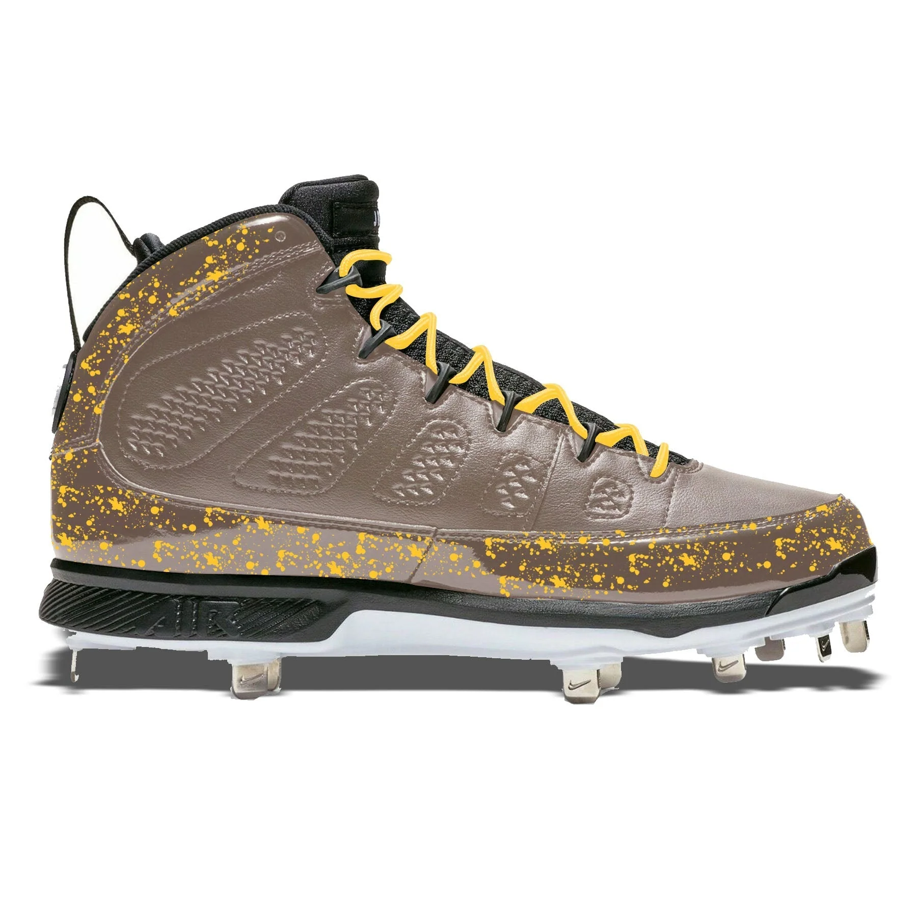 "San Diego Splatter" Jordan 9 Retro Cleats