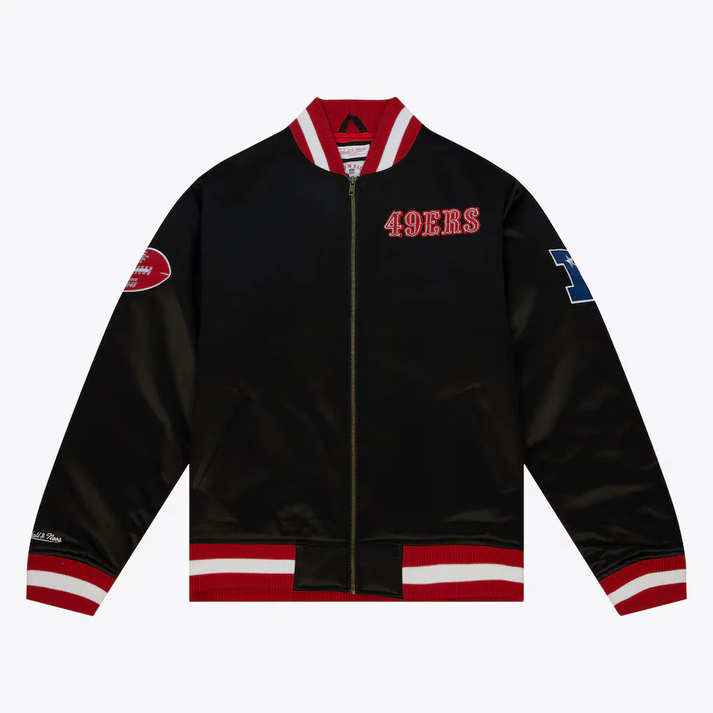 San Francisco 49ers NFL Heavyweight Satin Jacket