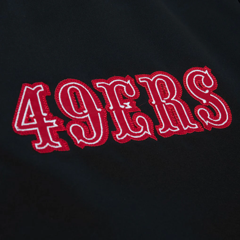San Francisco 49ers NFL Heavyweight Satin Jacket - Image 3
