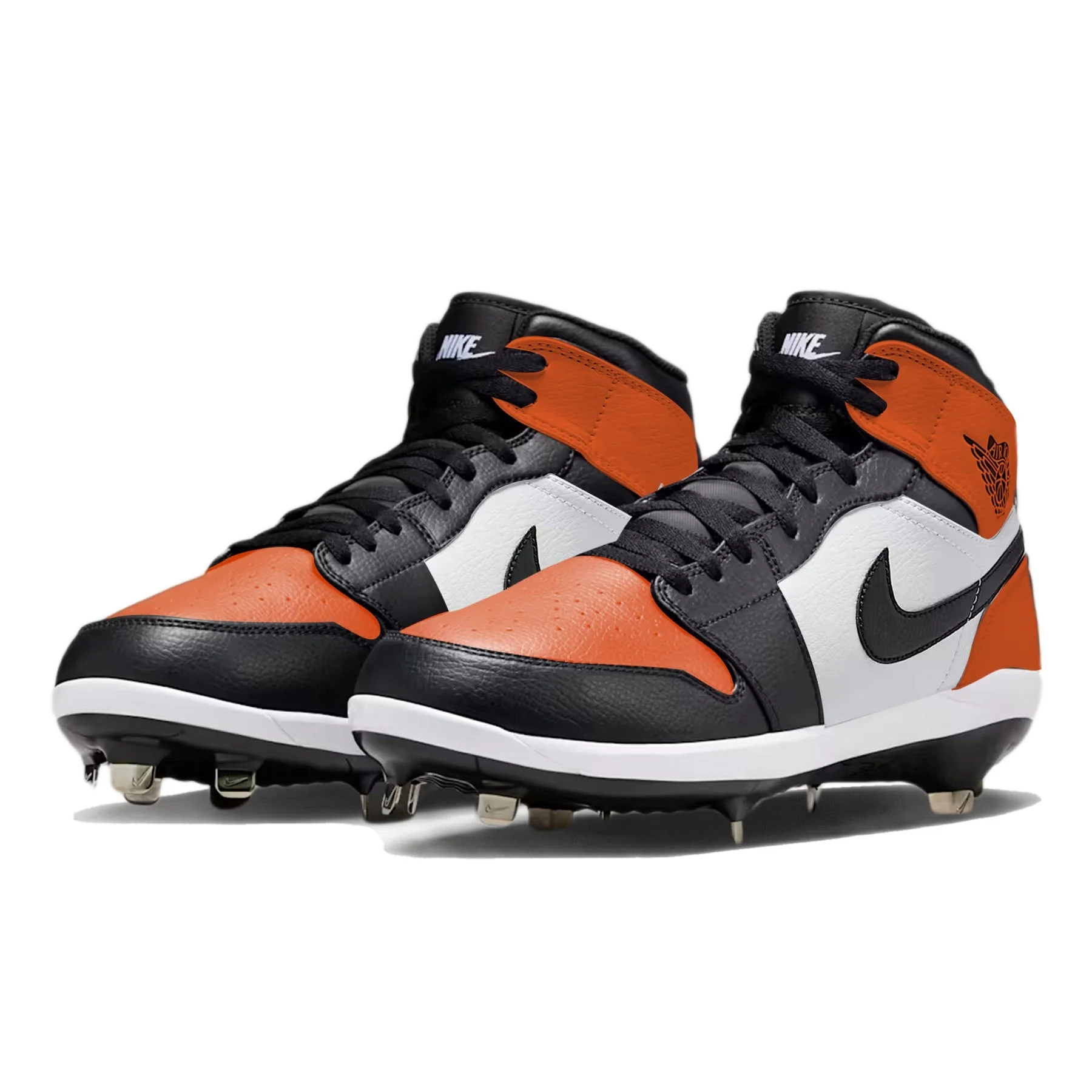 "Shattered Backboard" Jordan 1 Retro Cleats - Image 2