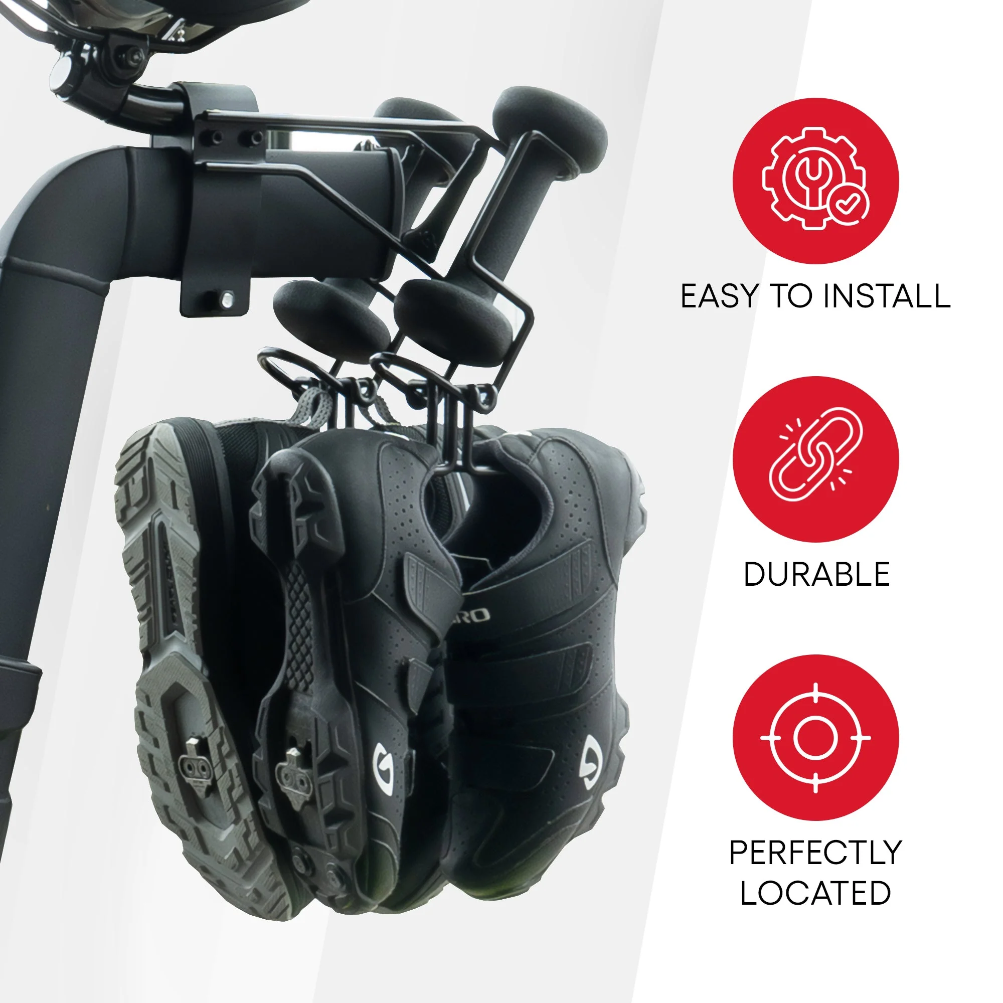 Shoe Rack for Original Peloton (Pair) - Image 3