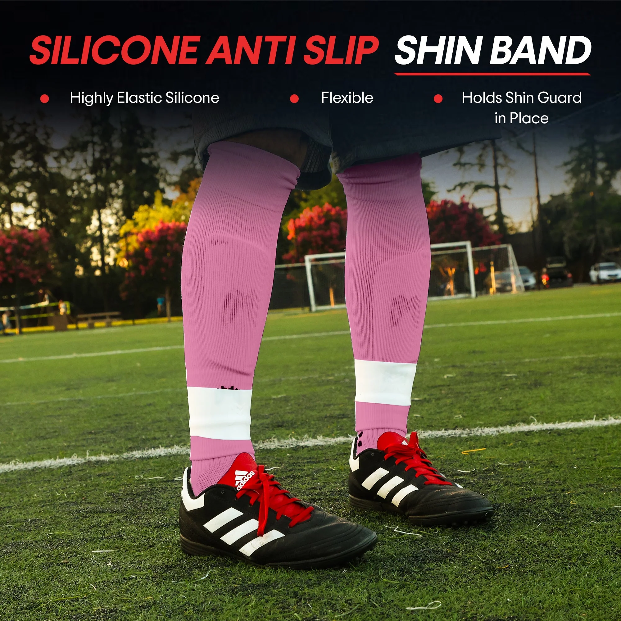 Silicone Shin Guard Holder Bands - Image 3