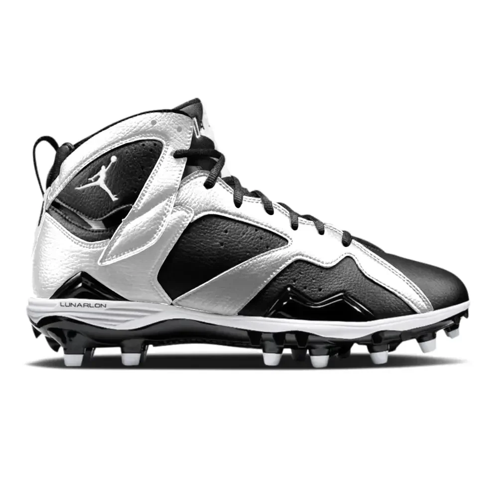 "Silver & Black” Jordan 7 Retro TD Cleats
