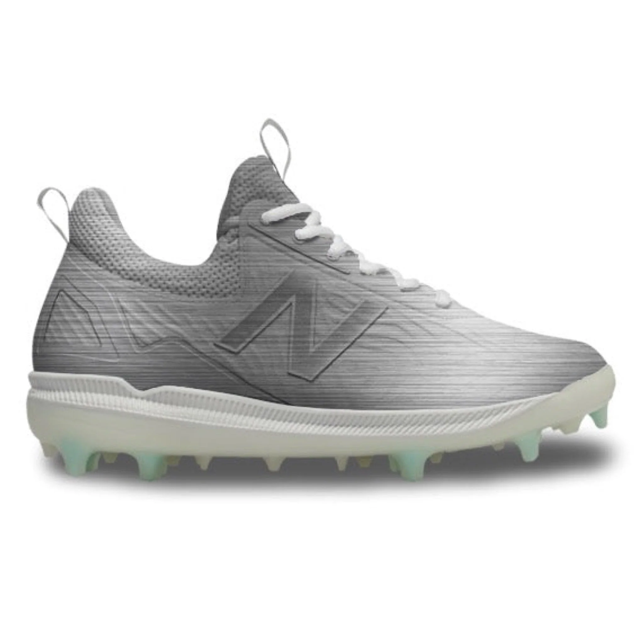 "Silver" New Balance FuelCell COMPv2 Cleats