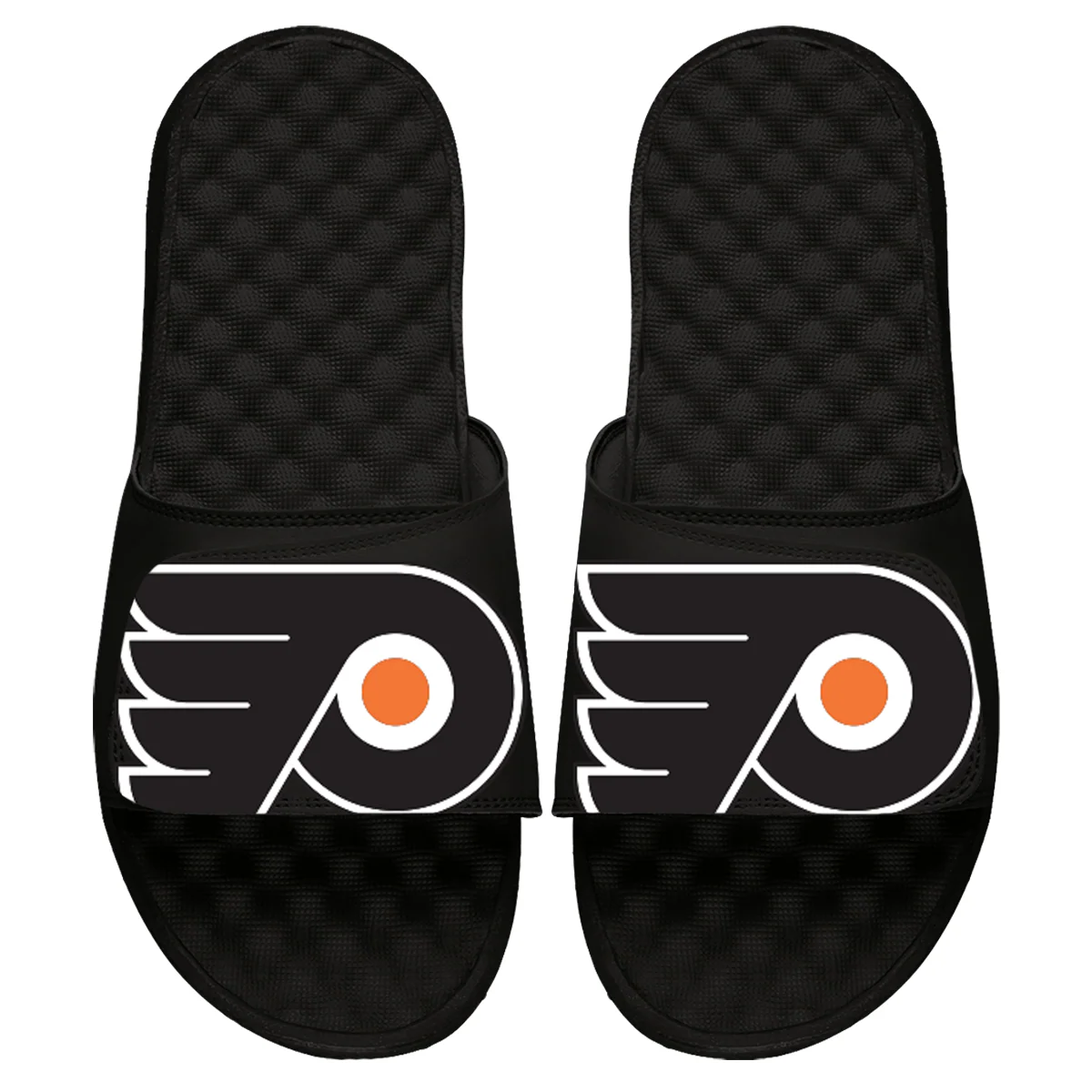 Size 10 Philadelphia Flyers Blown Up Slides - Image 2