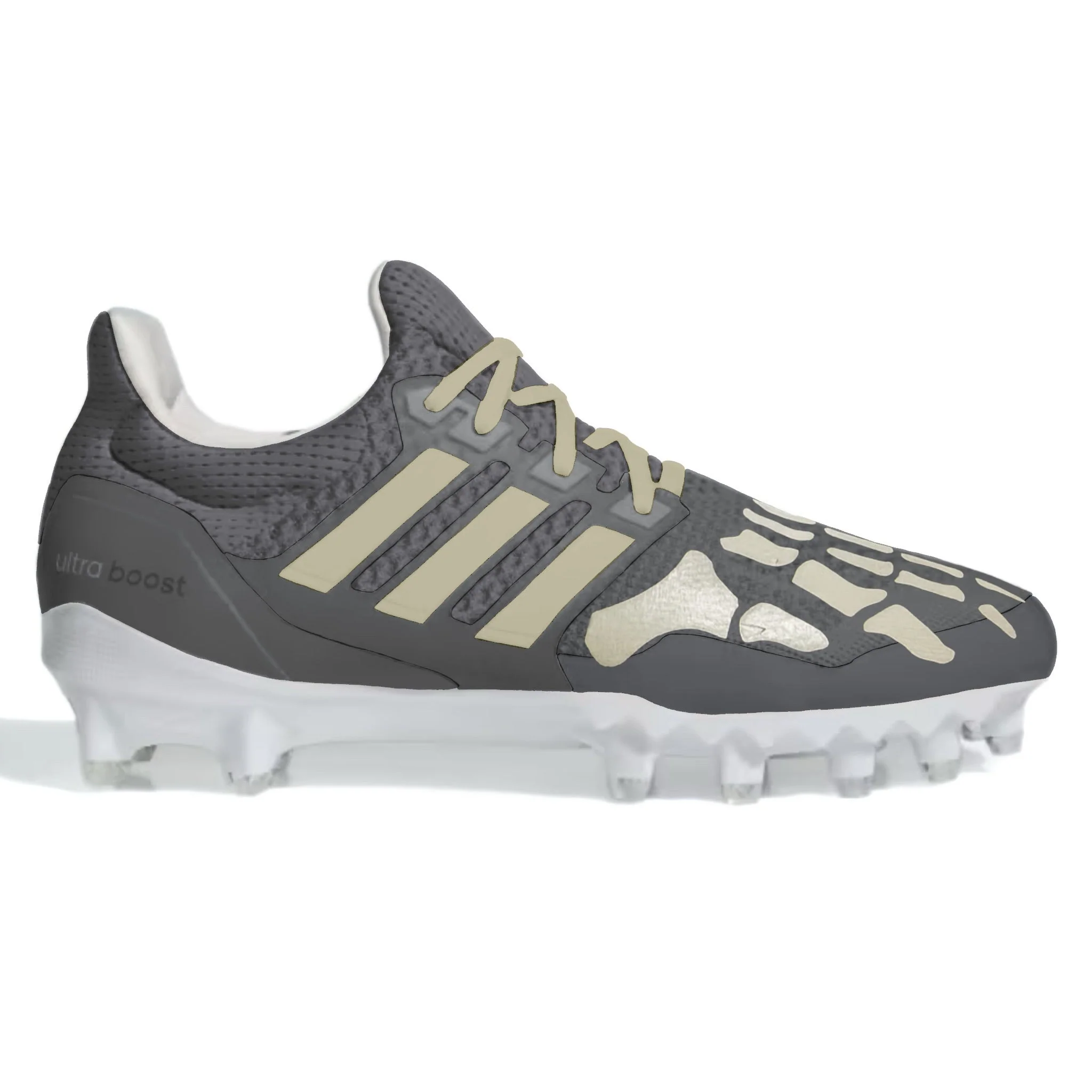 "Skeleton" Adidas Ultraboost Football Cleats