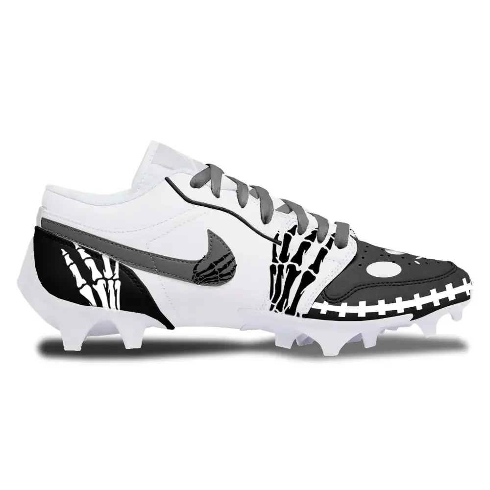 "Skeleton” Jordan 1 Vapor Edge Low Cleats