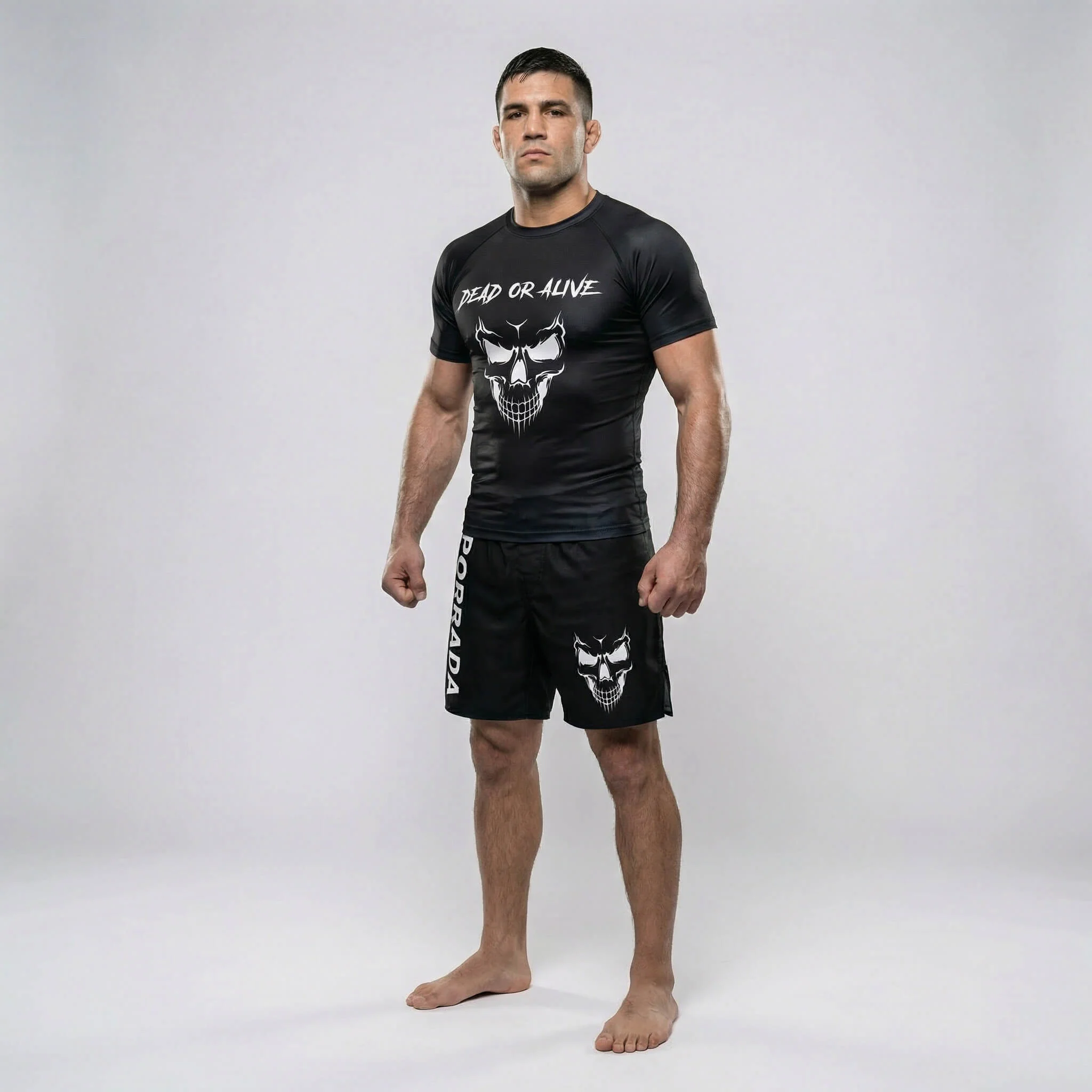 Skull Short Sleeve Rash Guard - Image 4
