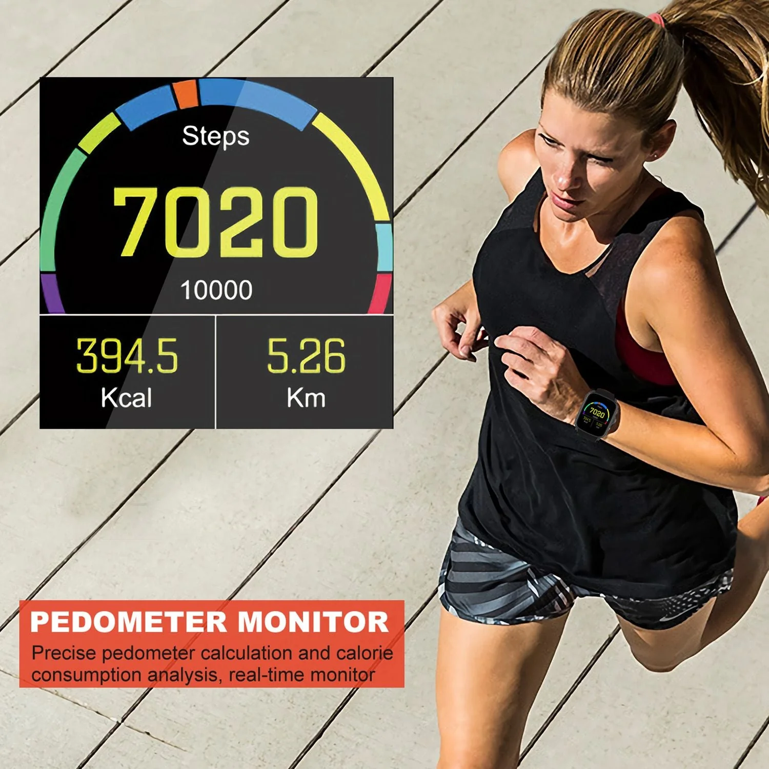 Smartwatch Fitness Tracker 1.54'' Color Screen IP68 Waterproof Activity Tracker - Image 14