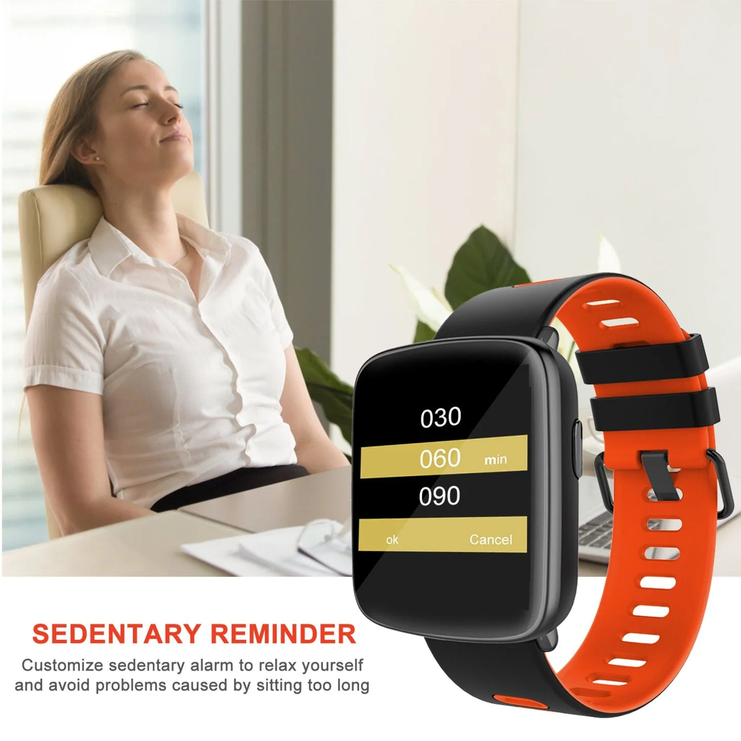 Smartwatch Fitness Tracker 1.54'' Color Screen IP68 Waterproof Activity Tracker - Image 20