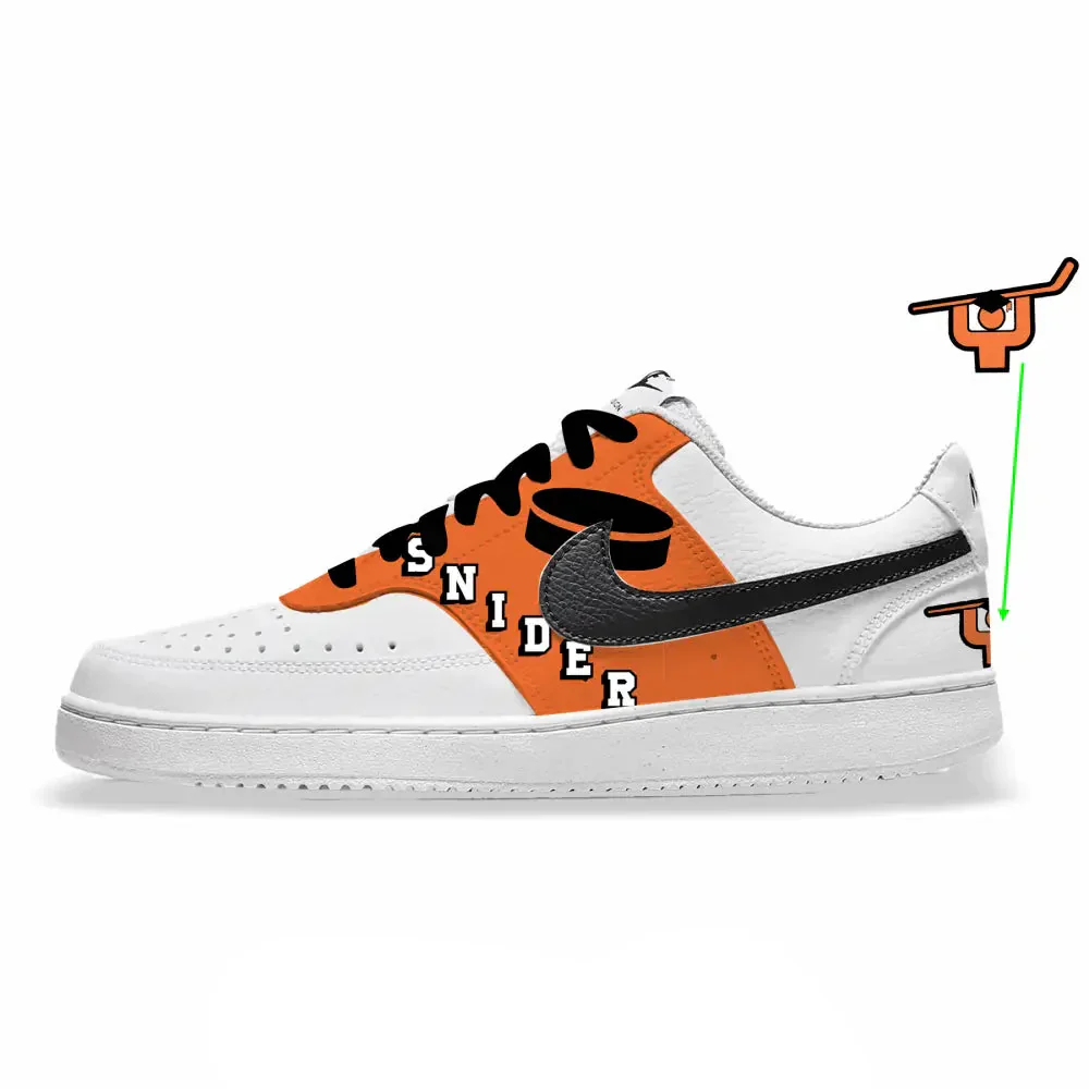 "Snider Hockey Foundation" Nike Court Vision Low Shoes - Image 2