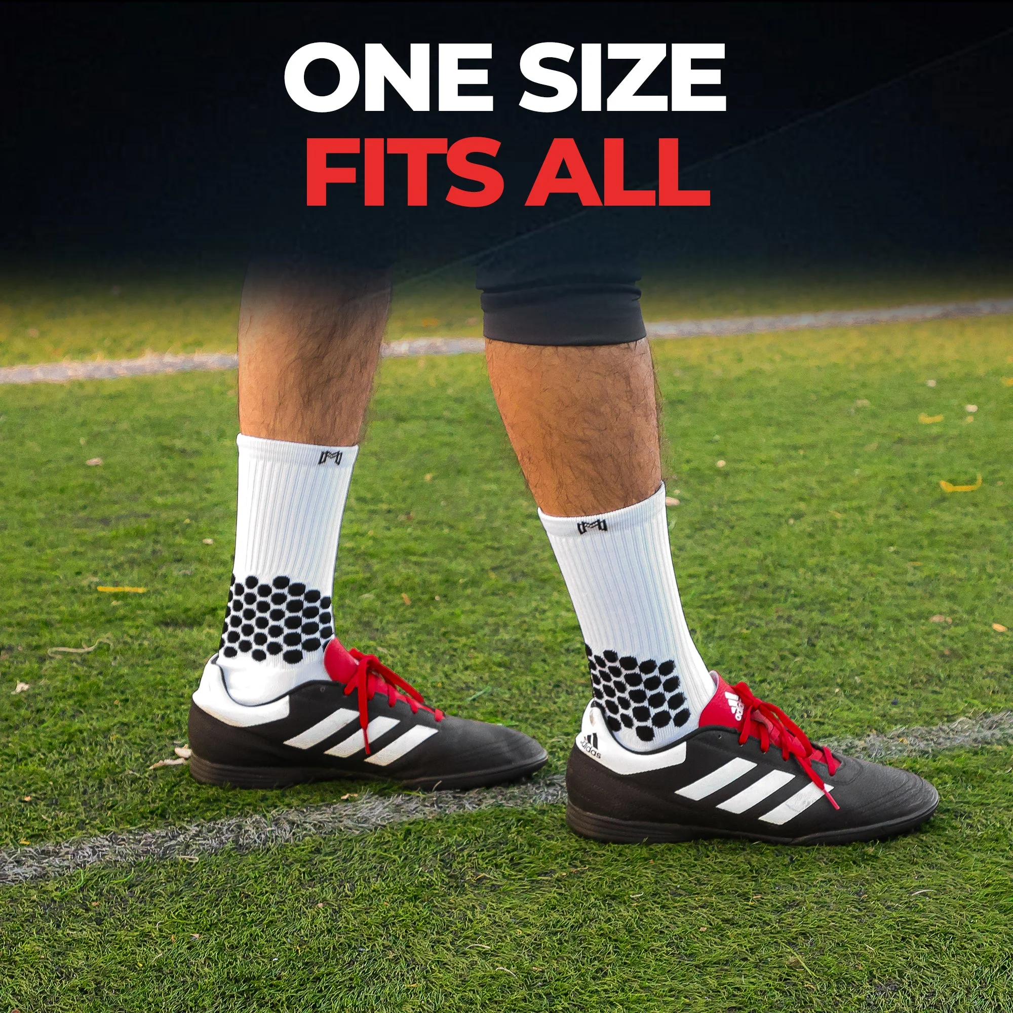 Soccer Grip Socks with Cushioned Ankle Protection - Image 9