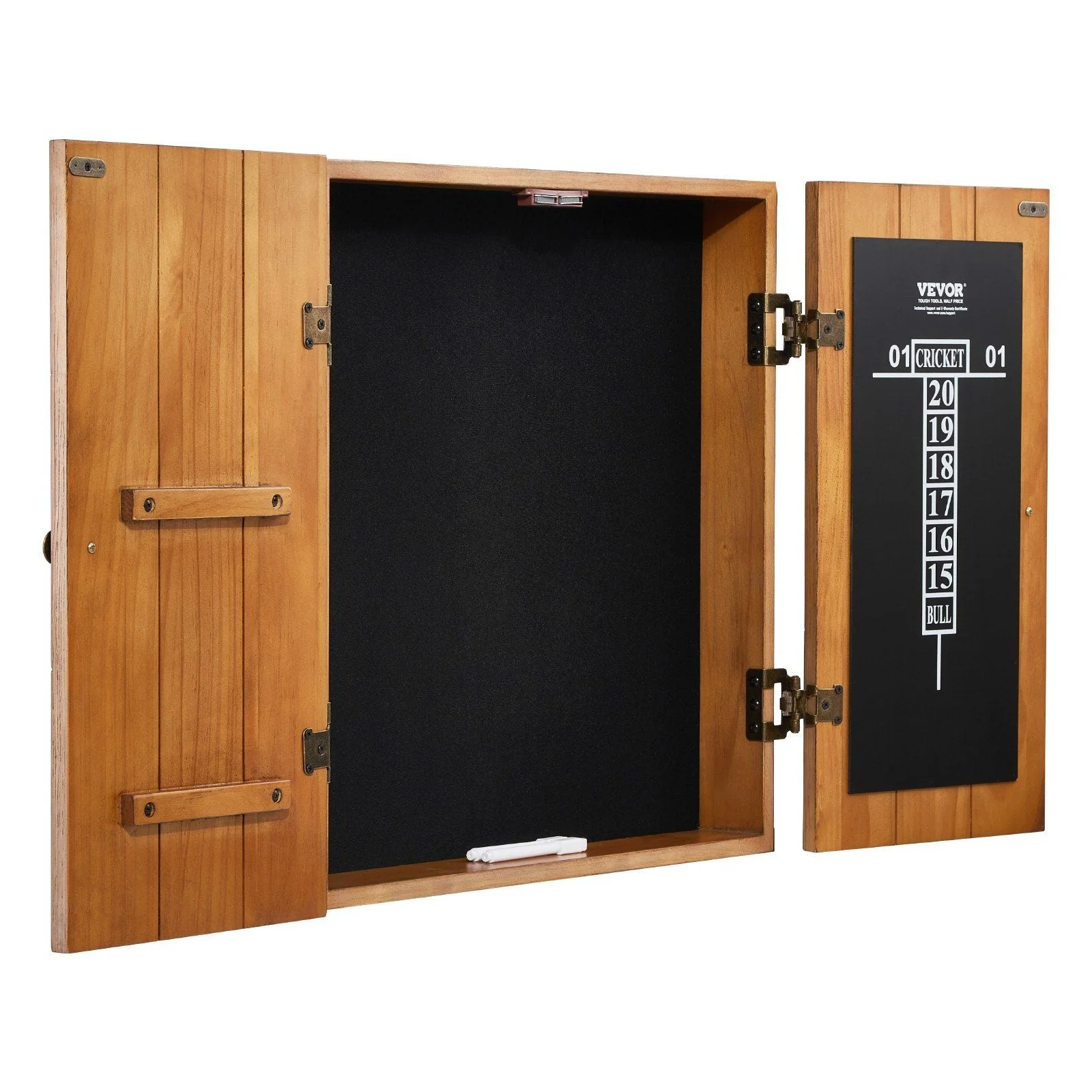 Solid Wood Dartboard Cabinet Official Size (Dart board Not Included) - Image 9