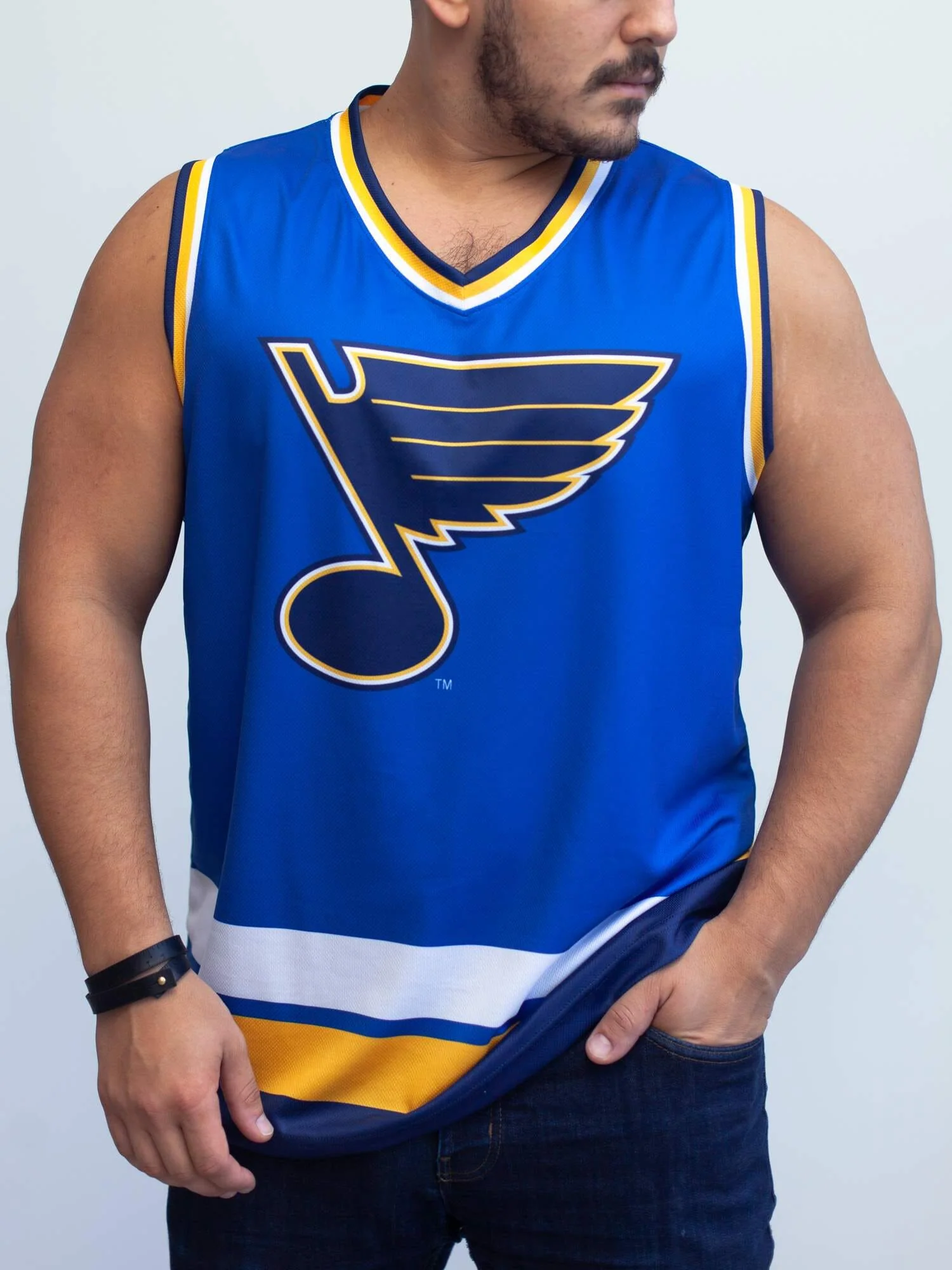 St. Louis Blues Hockey Tank - Image 3