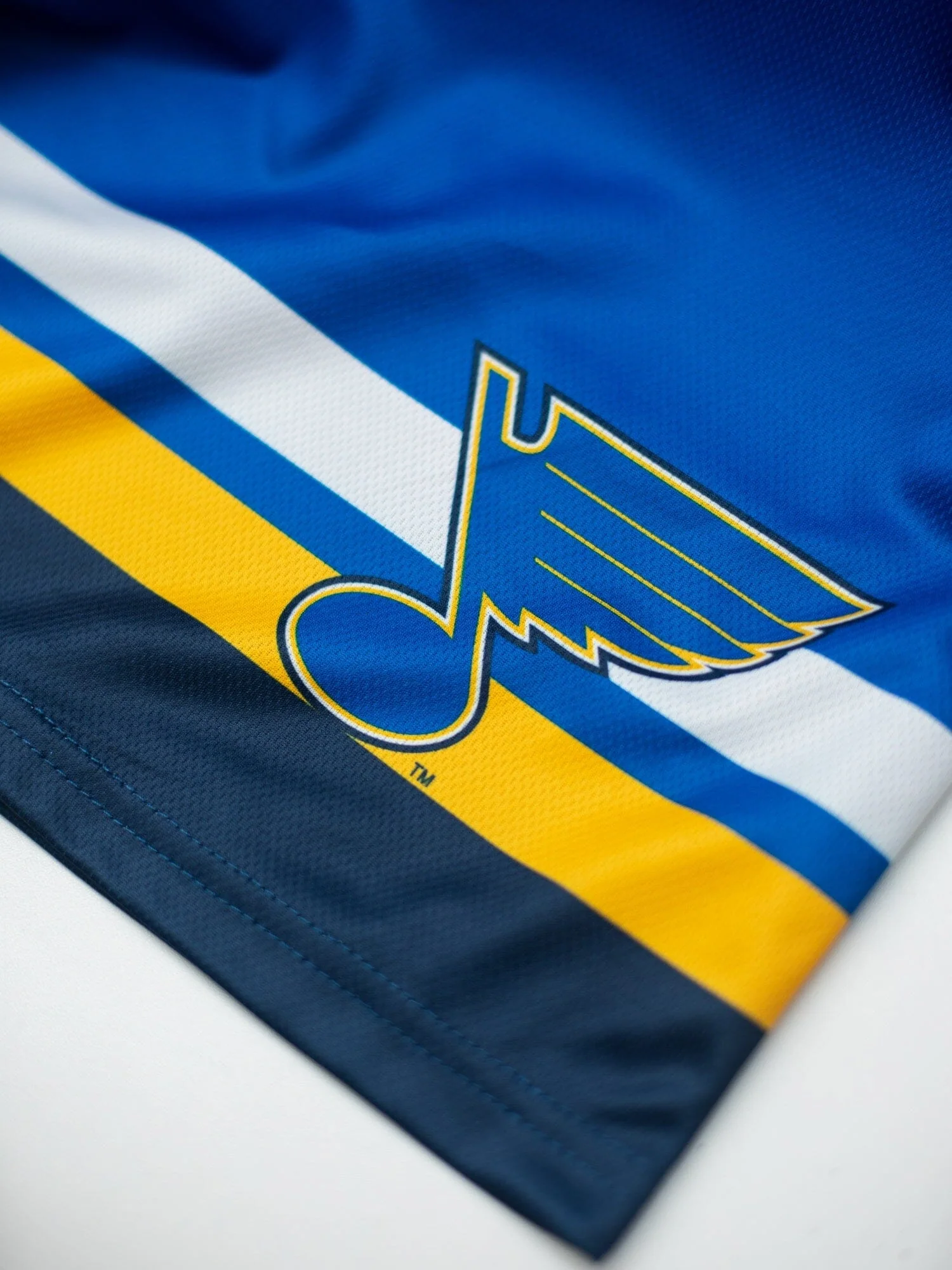 St. Louis Blues Mesh Hockey Shorts - Image 3
