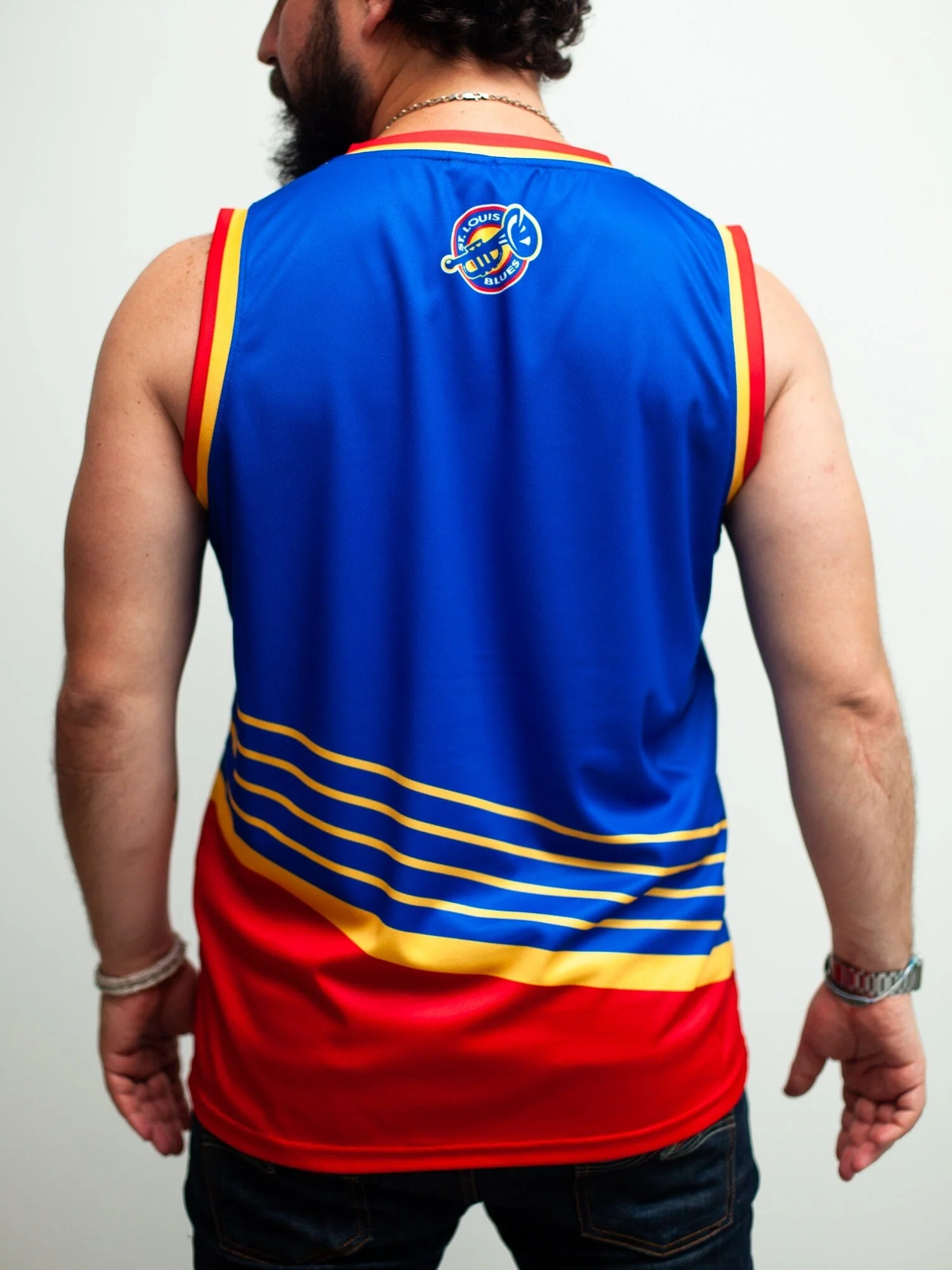 St. Louis Blues Retro Alternate Hockey Tank - Image 2