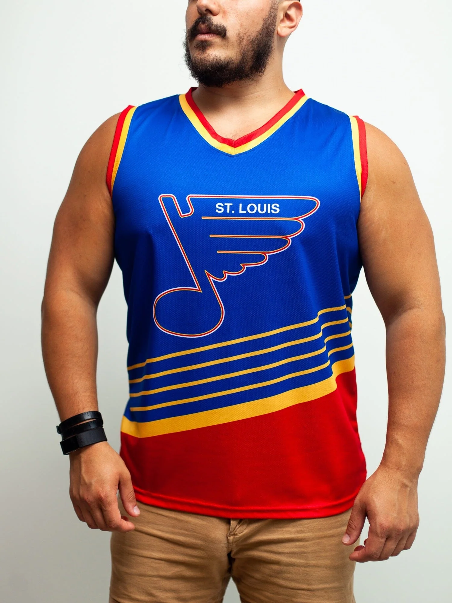 St. Louis Blues Retro Alternate Hockey Tank - Image 5