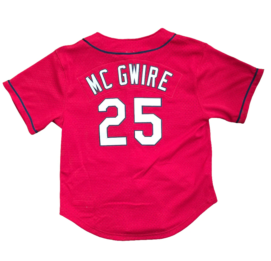St. Louis Cardinals Mark McGwire Mitchell & Ness BP Jersey - Image 2