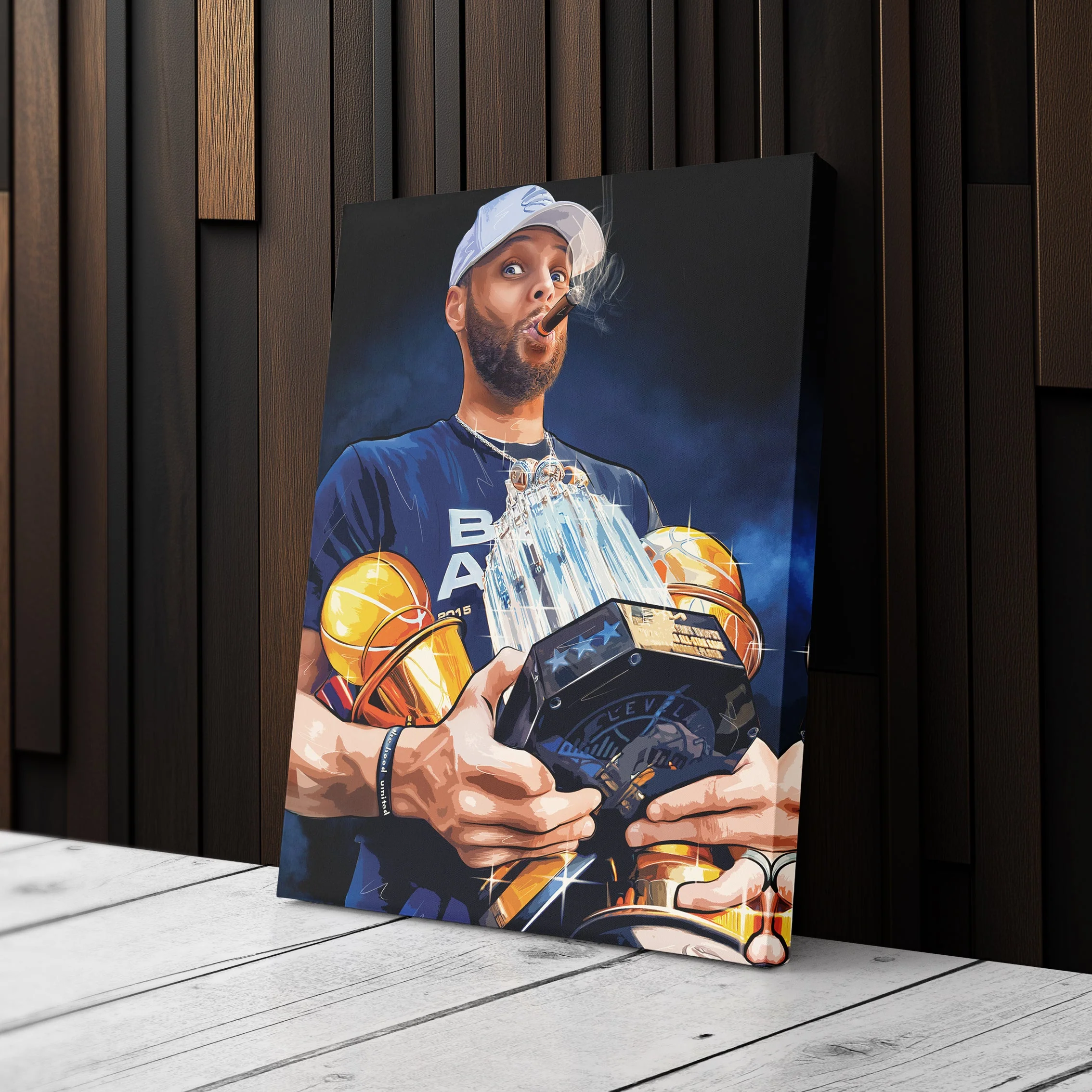 NBA Stephen Curry Canvas Wall Art for Kids Decor - Image 3