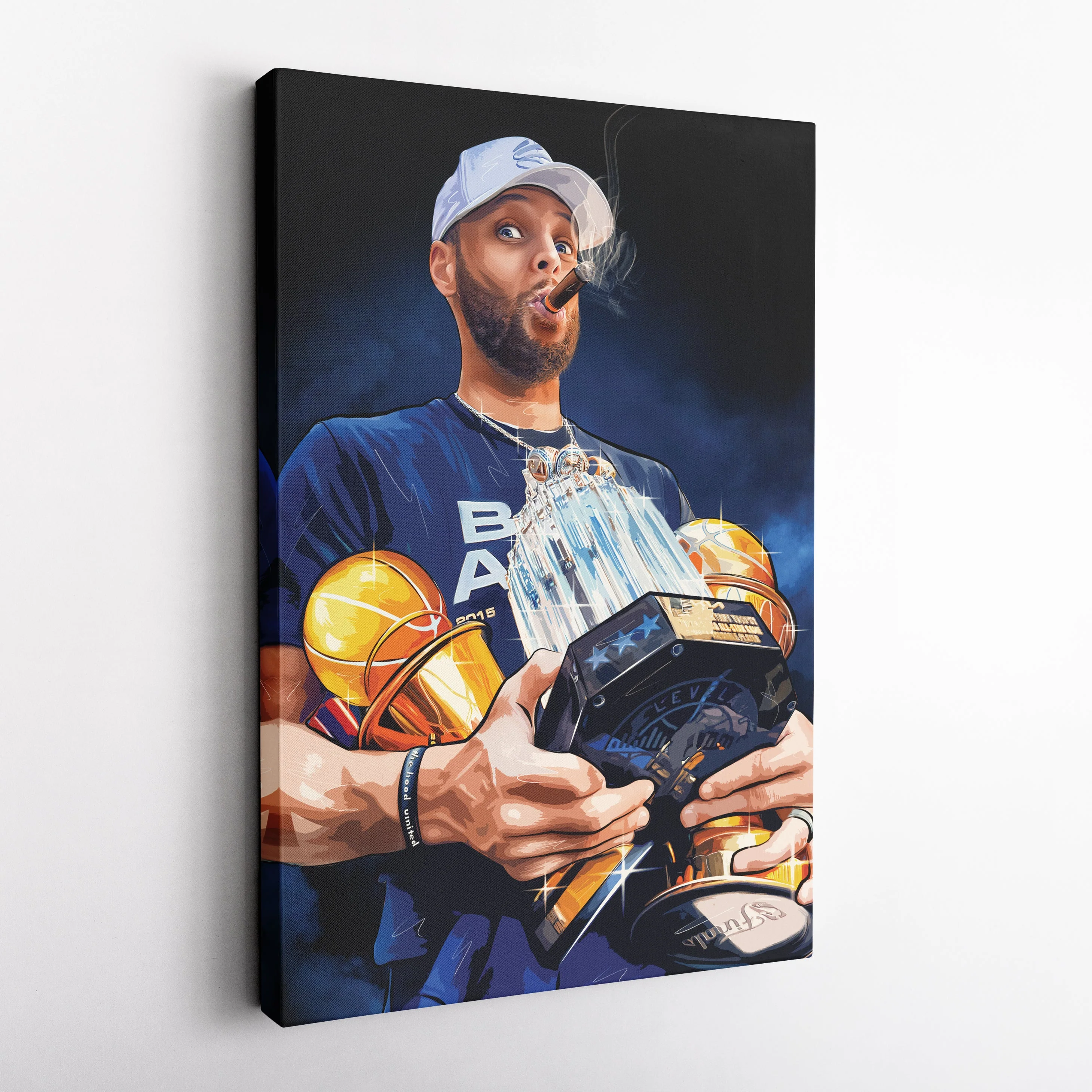 NBA Stephen Curry Canvas Wall Art for Kids Decor - Image 5