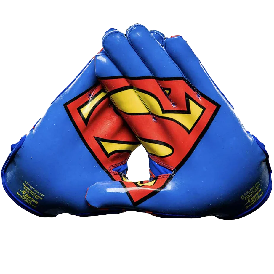 Superman Football Gloves VPS1 - Image 2