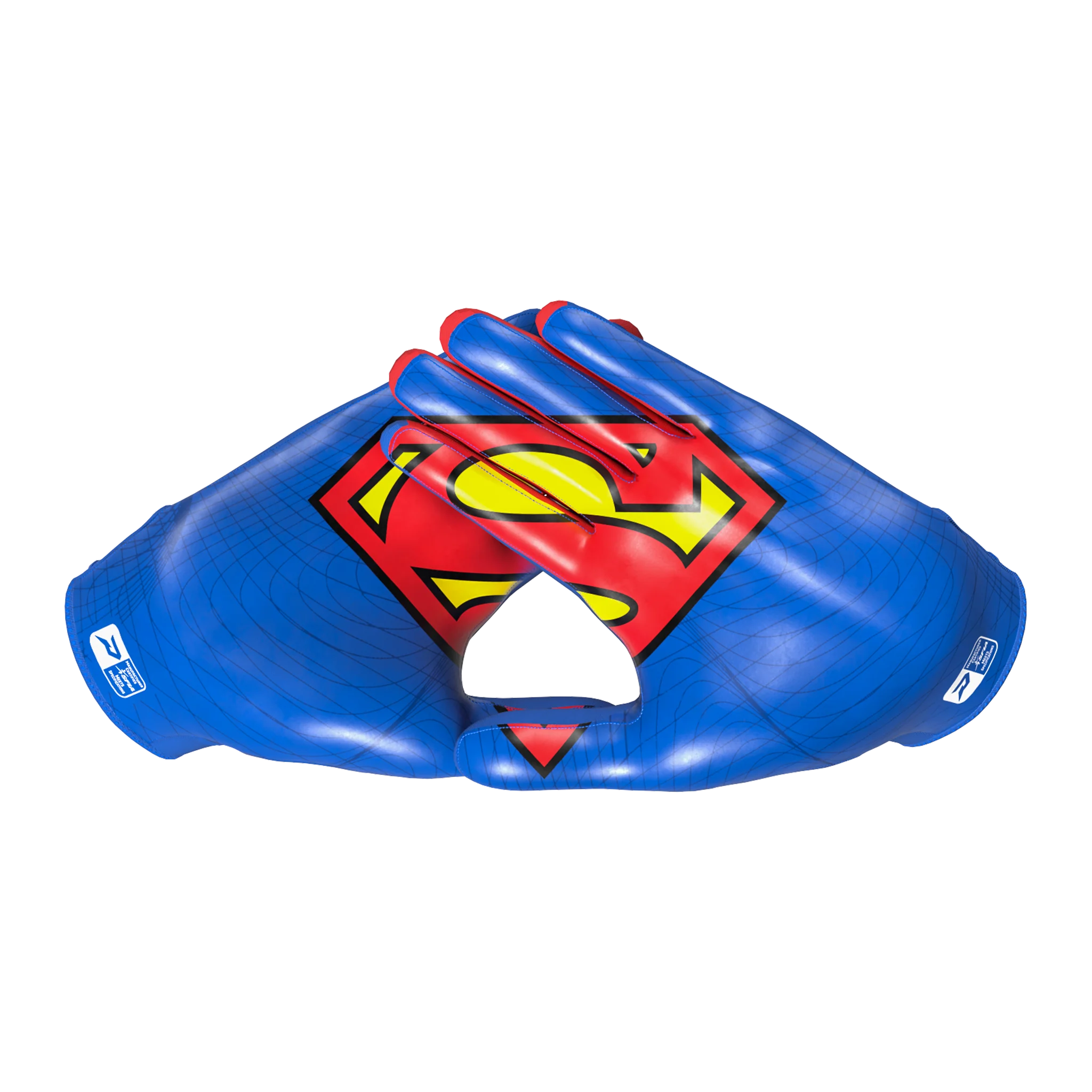 Superman Football Gloves