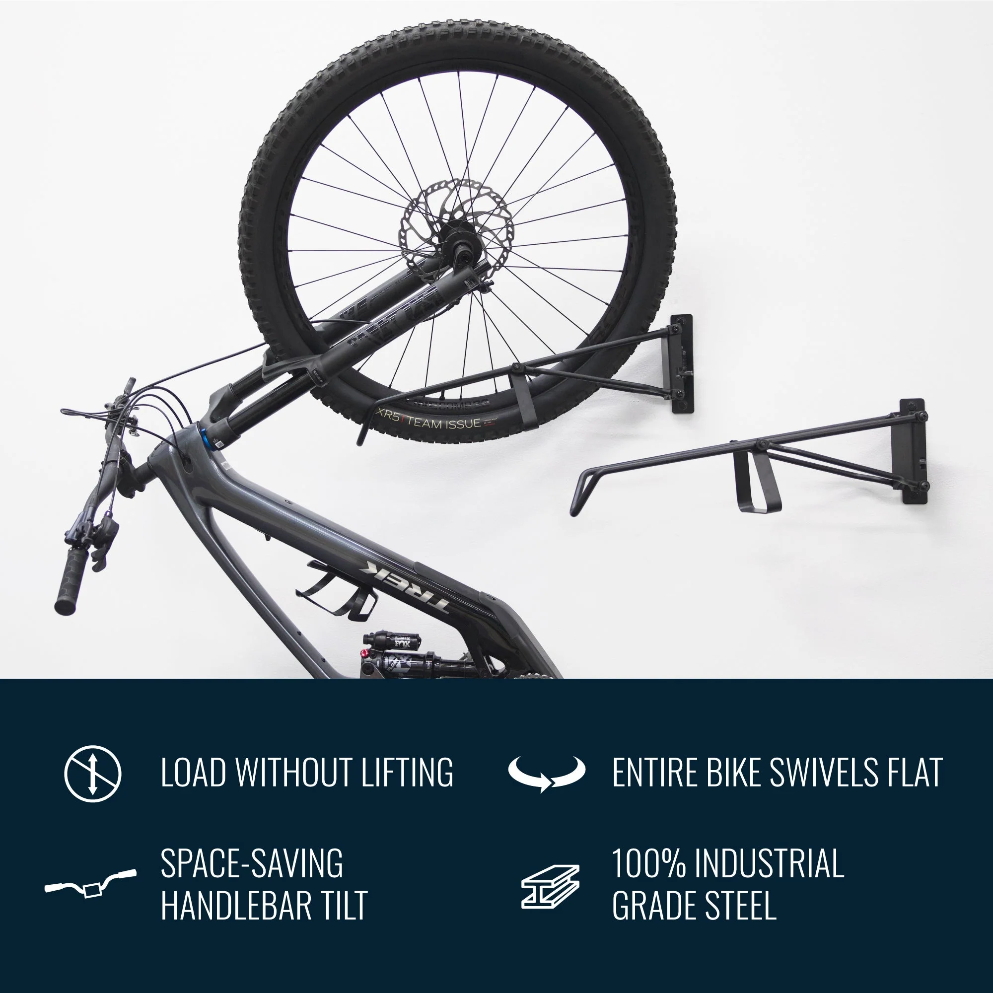 SwivelStow No-Lift Mountain Bike Rack - Image 3