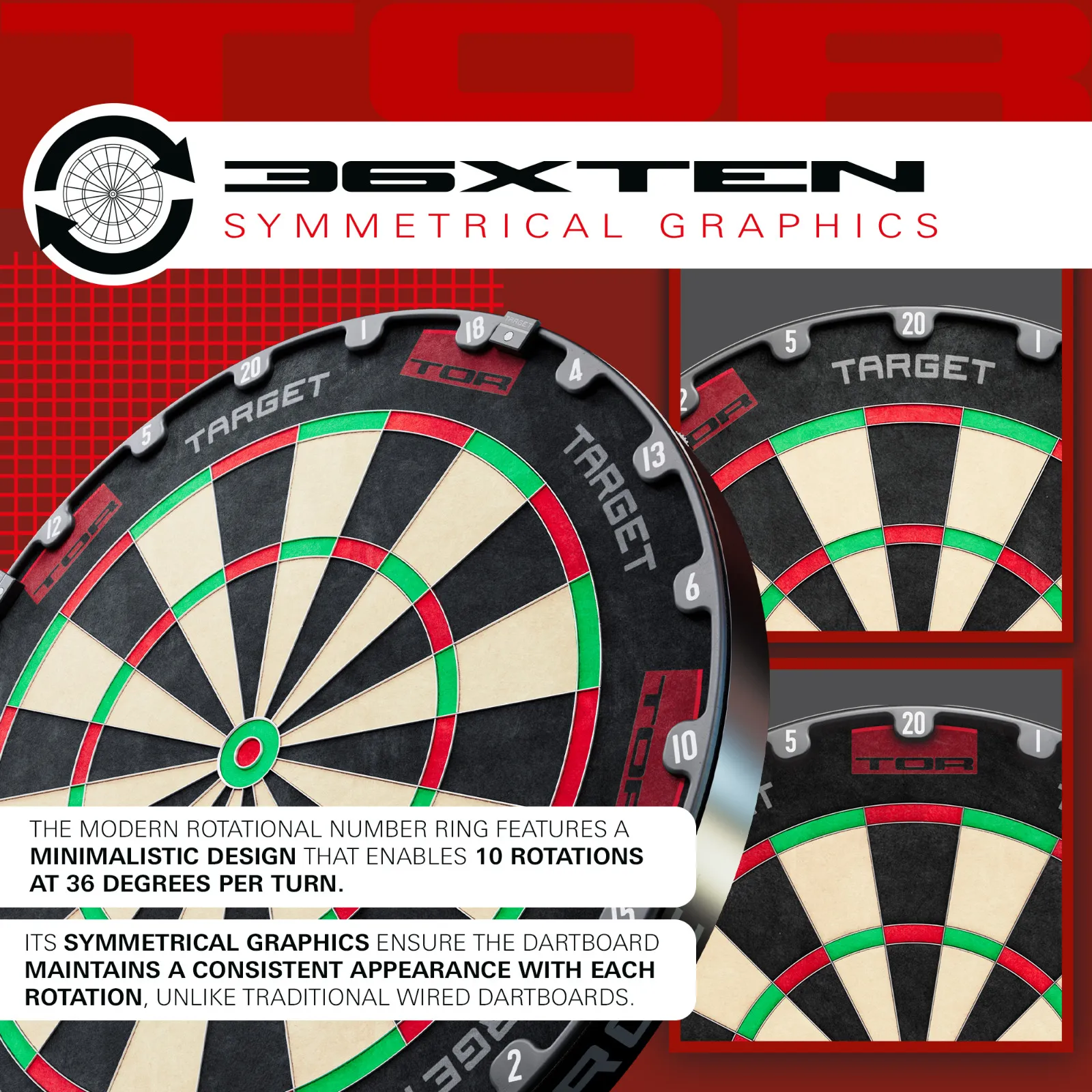 Target 2024 Tor Dartboard - Image 3