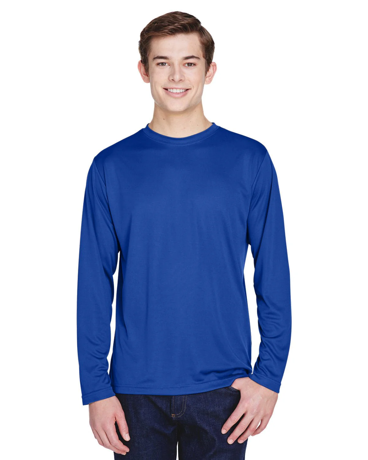 Team 365 TT11L Men's Zone Performance Long-Sleeve T-Shirt - Image 12