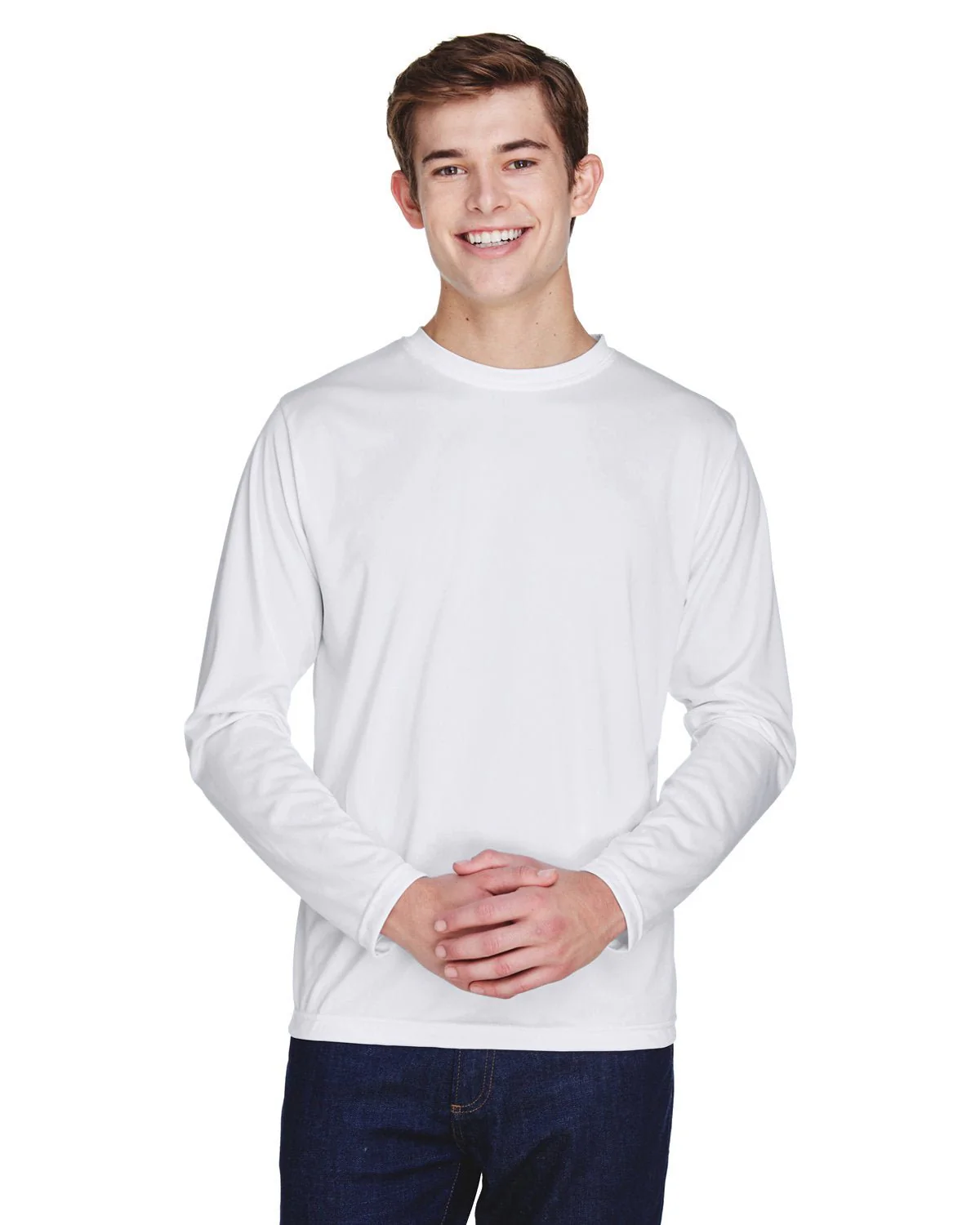 Team 365 TT11L Men's Zone Performance Long-Sleeve T-Shirt - Image 13