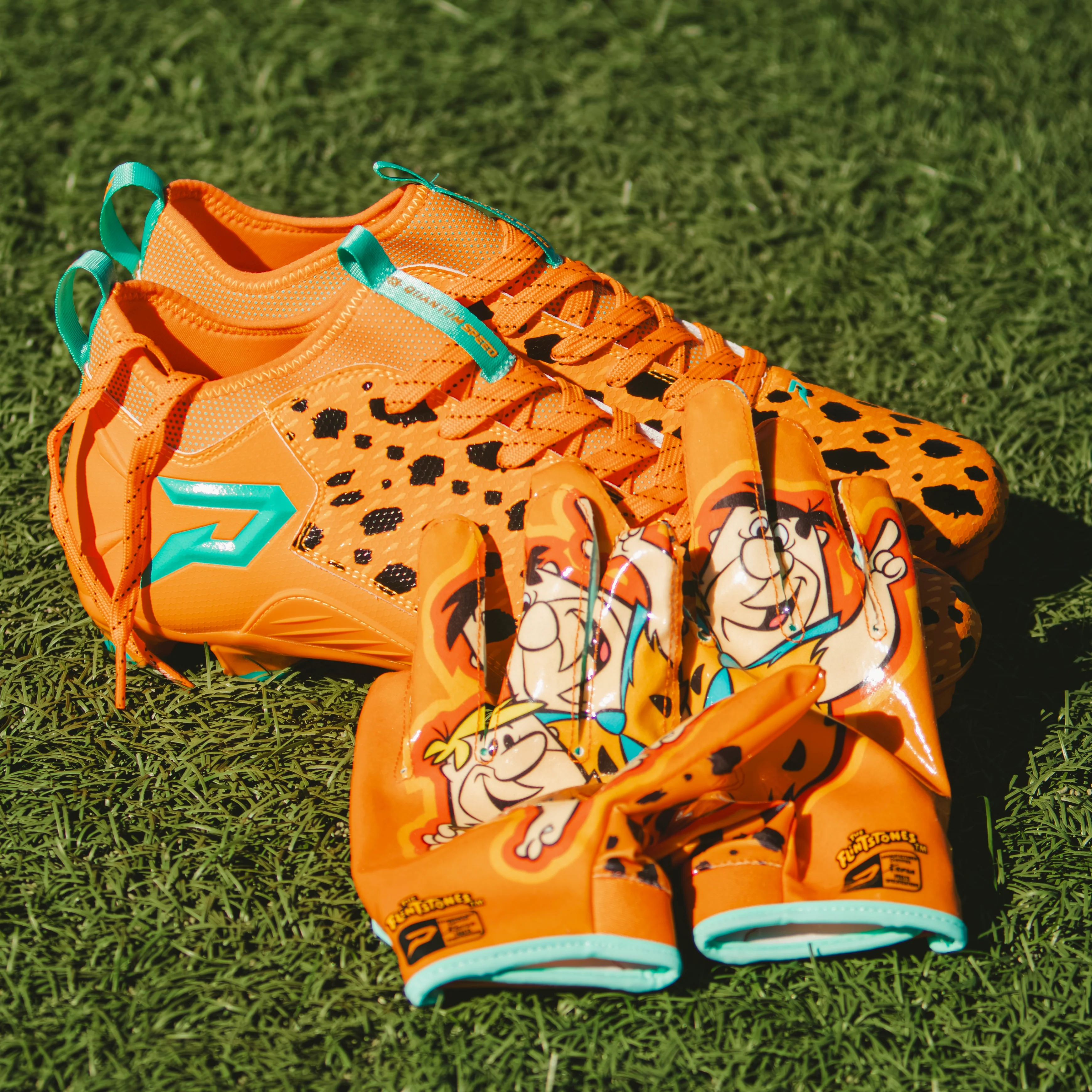 The Flintstones "Bedrock Blitz" VPS5 Football Gloves - Image 8