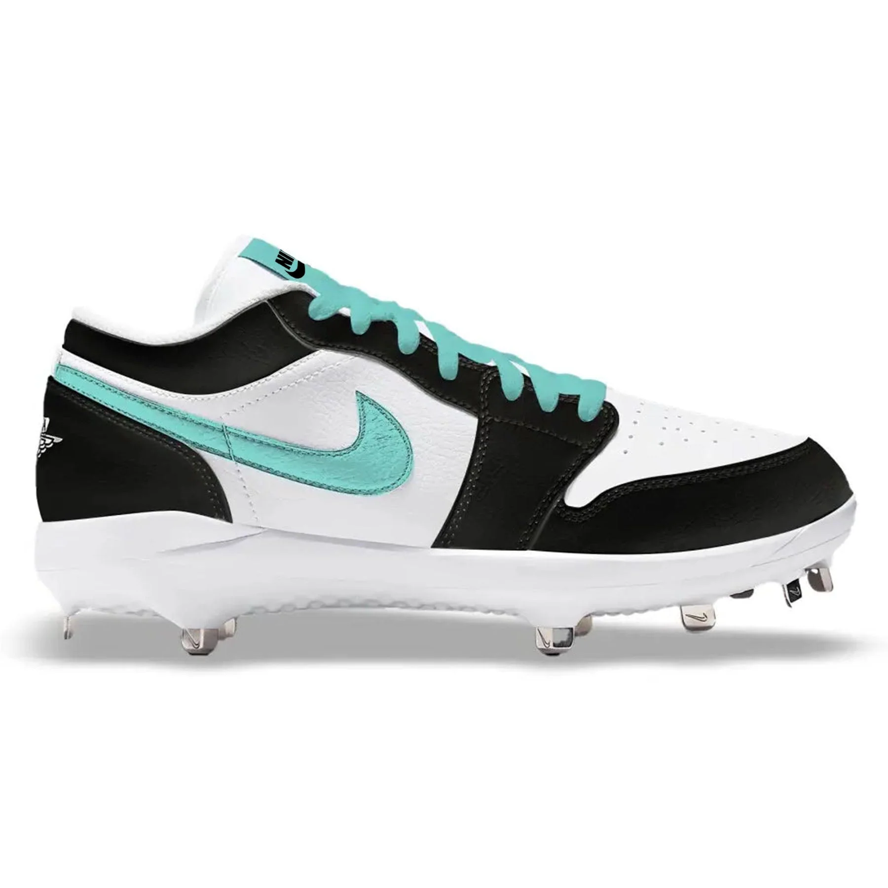 "Turquoise Alternate" Jordan 1 Retro Cleats