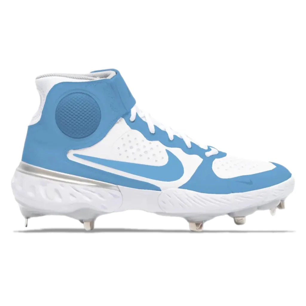 "UNC" Nike Alpha Huarache Elite 3 Cleats - Image 2