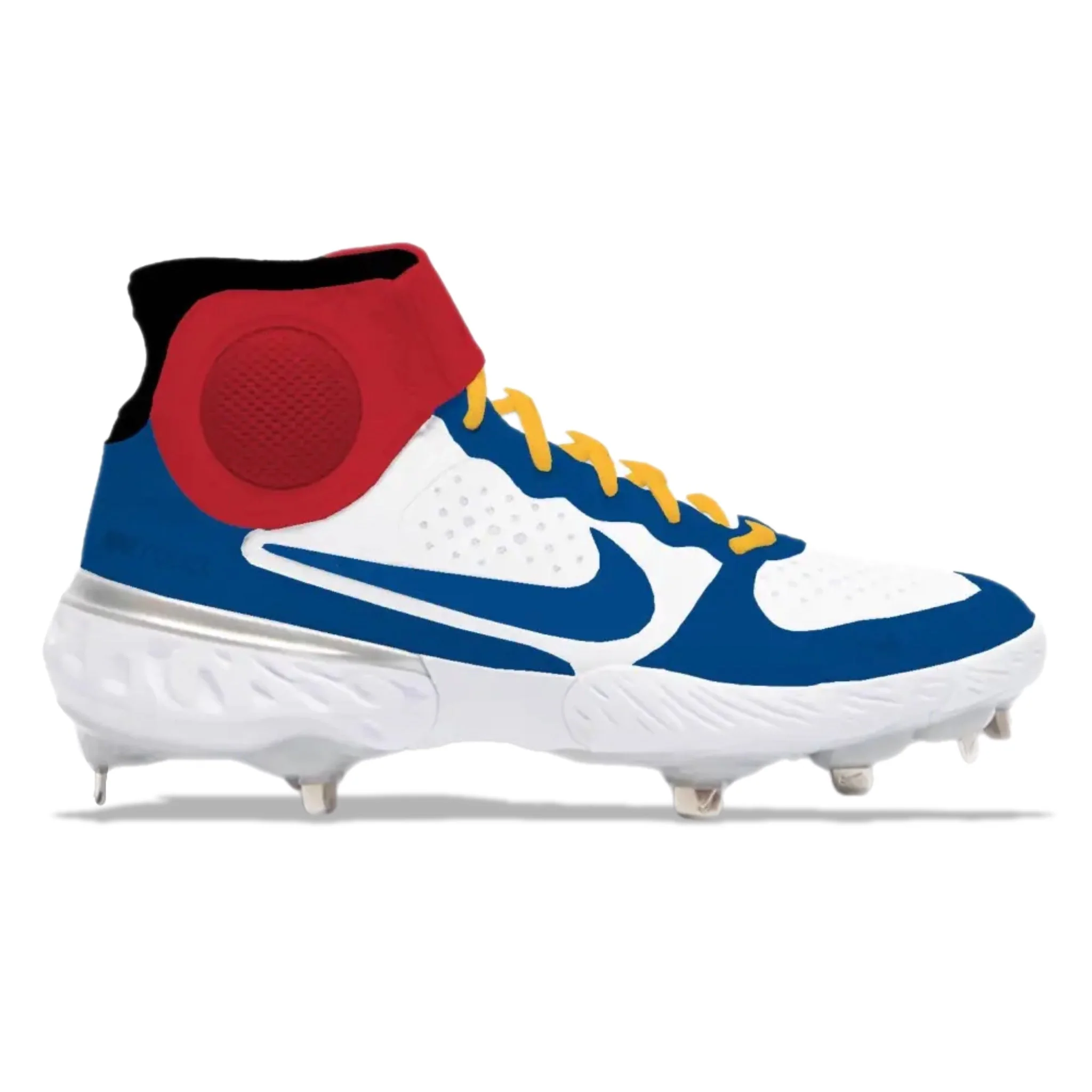 "Union" Nike Alpha Huarache Elite 3 Cleats - Image 2