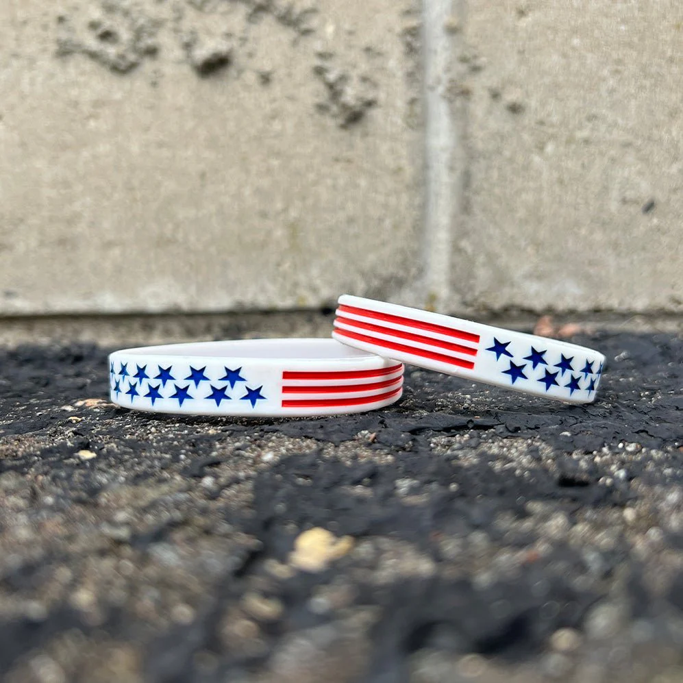 USA Flag Wristband - Image 3