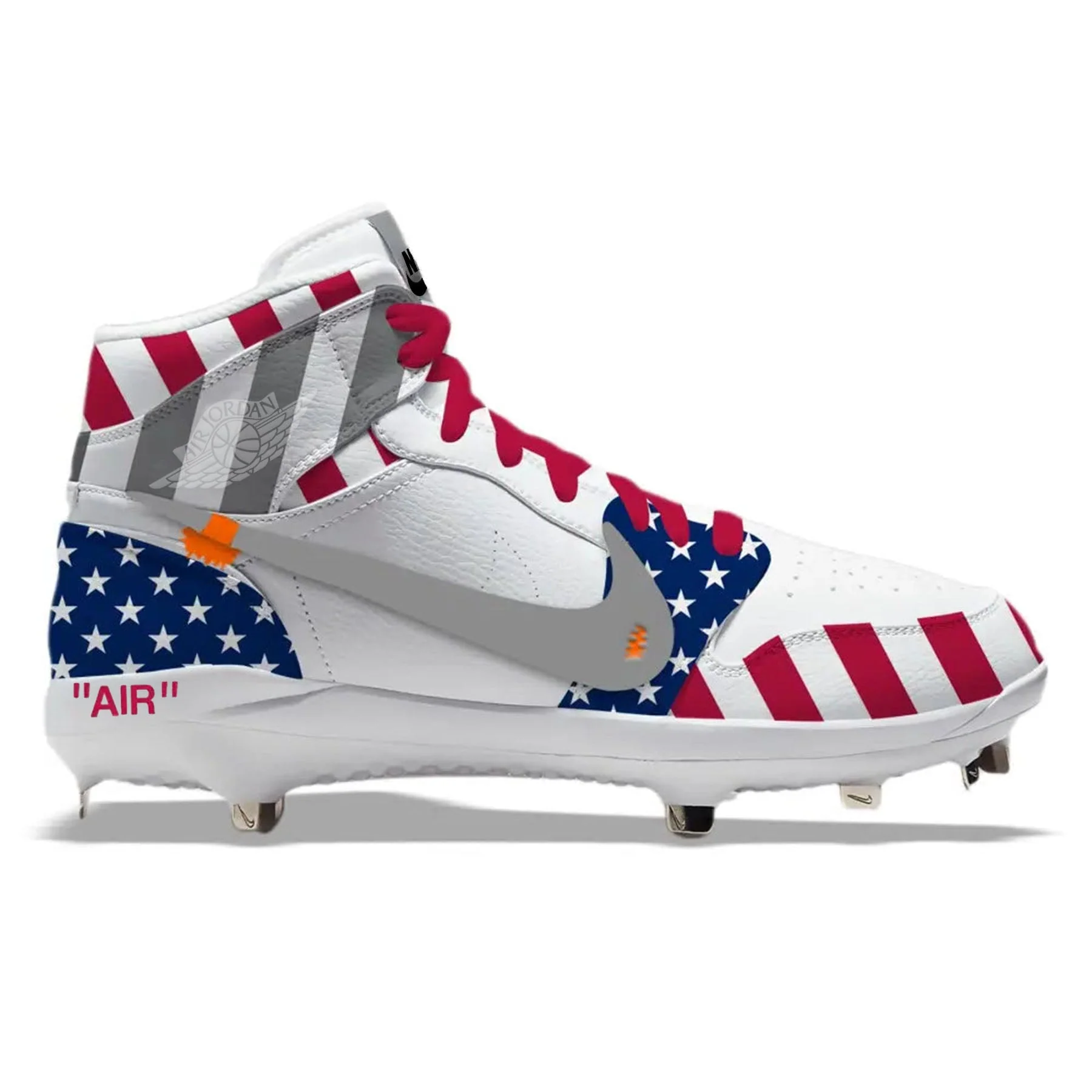 "USA OW" Jordan 1 Retro Cleats