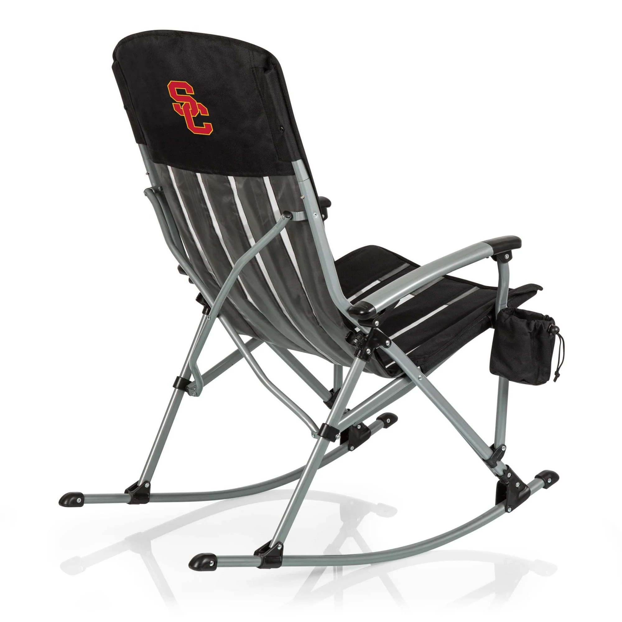 USC Trojans Outdoor Rocking Camp Chair - Image 2