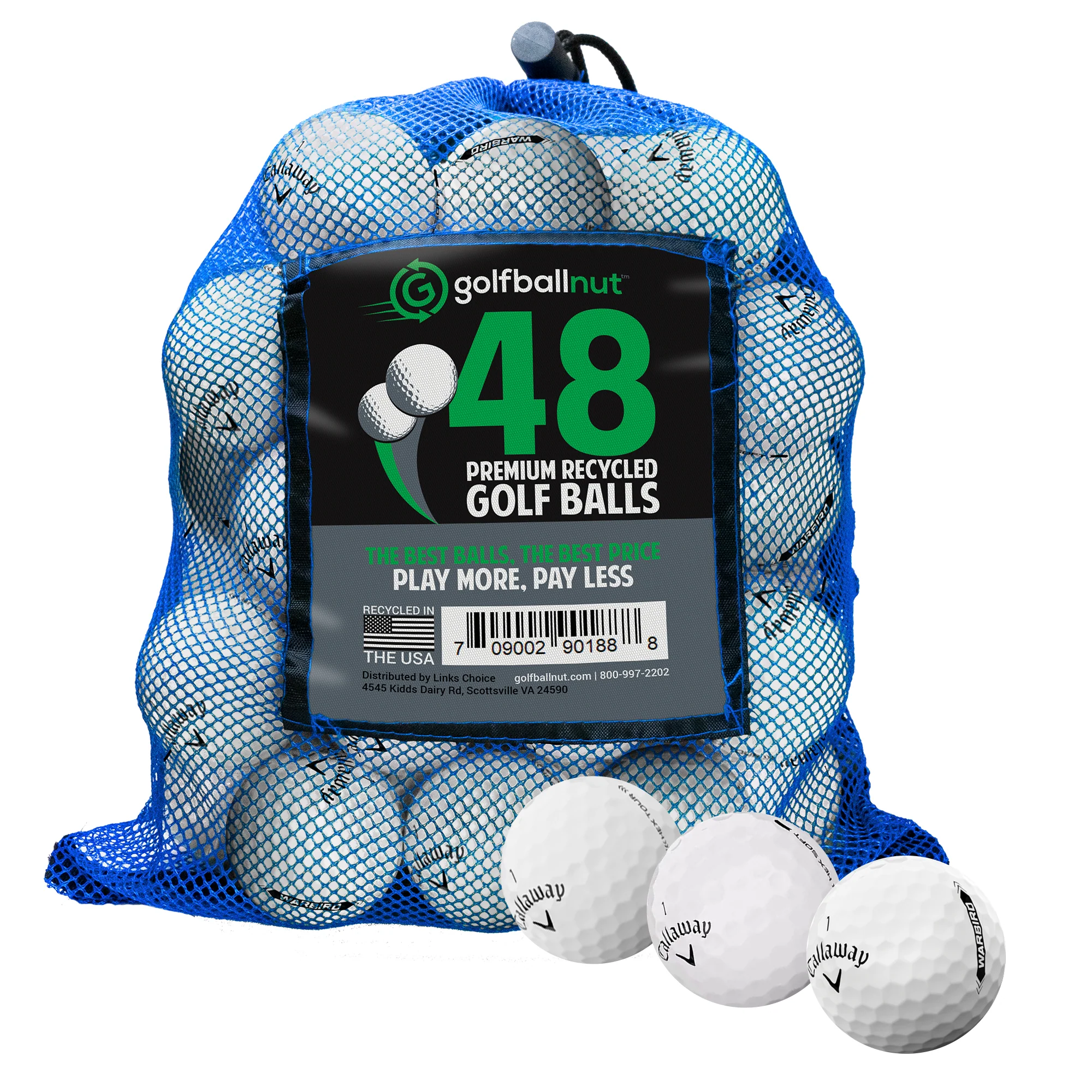 Used Callaway Mix Golf Balls (Bulk Mesh Bags) - Image 3