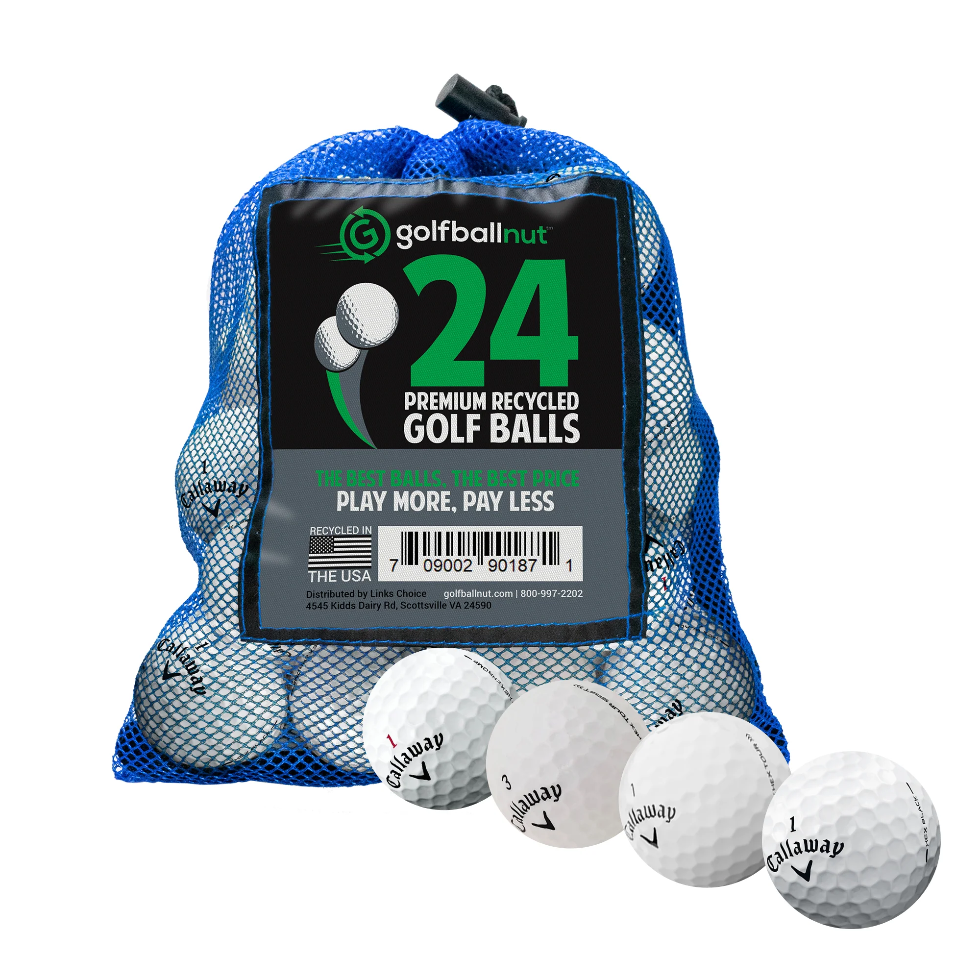 Used Callaway Tour Mix Golf Balls (24 or 48 Balls) - Image 2