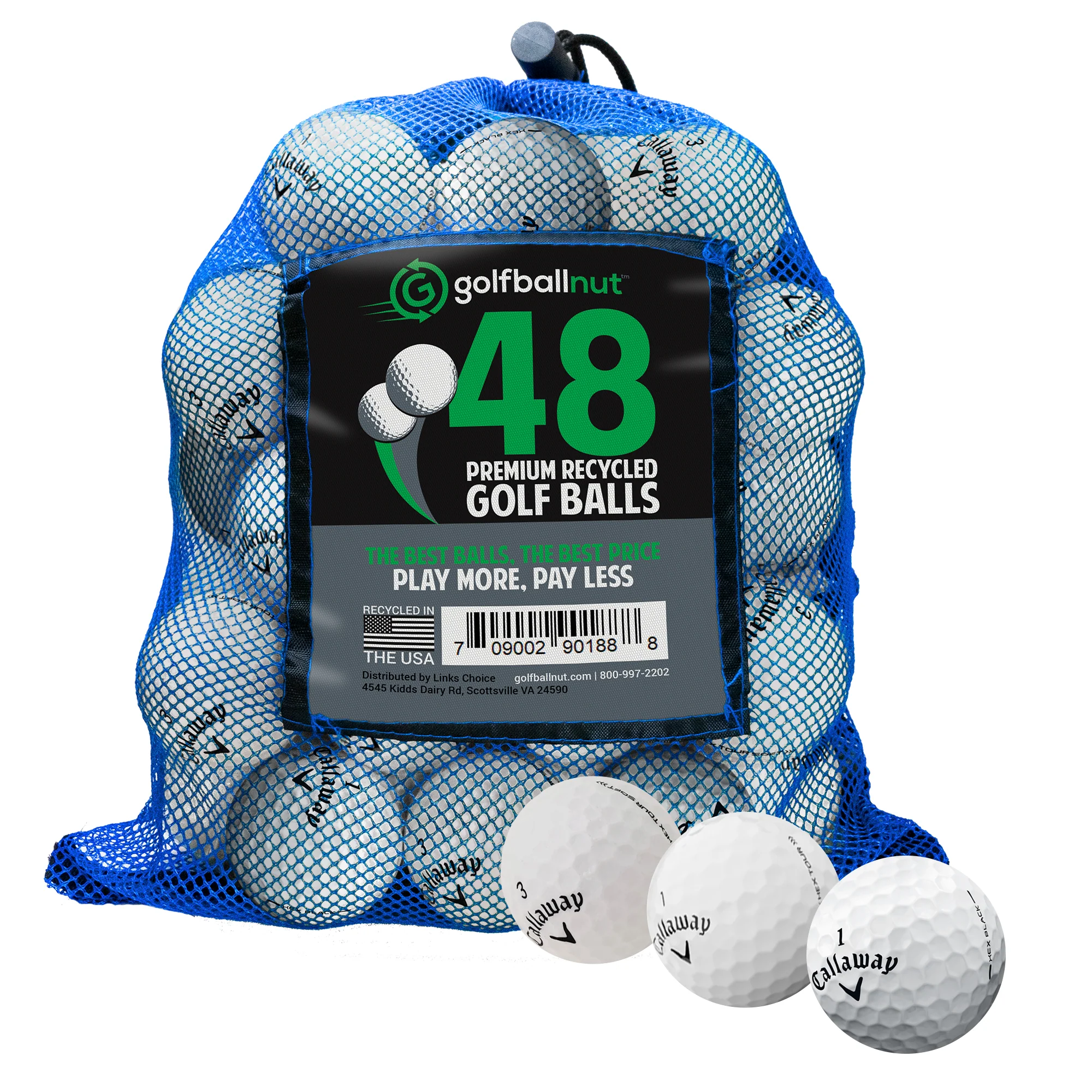 Used Callaway Tour Mix Golf Balls (24 or 48 Balls) - Image 3
