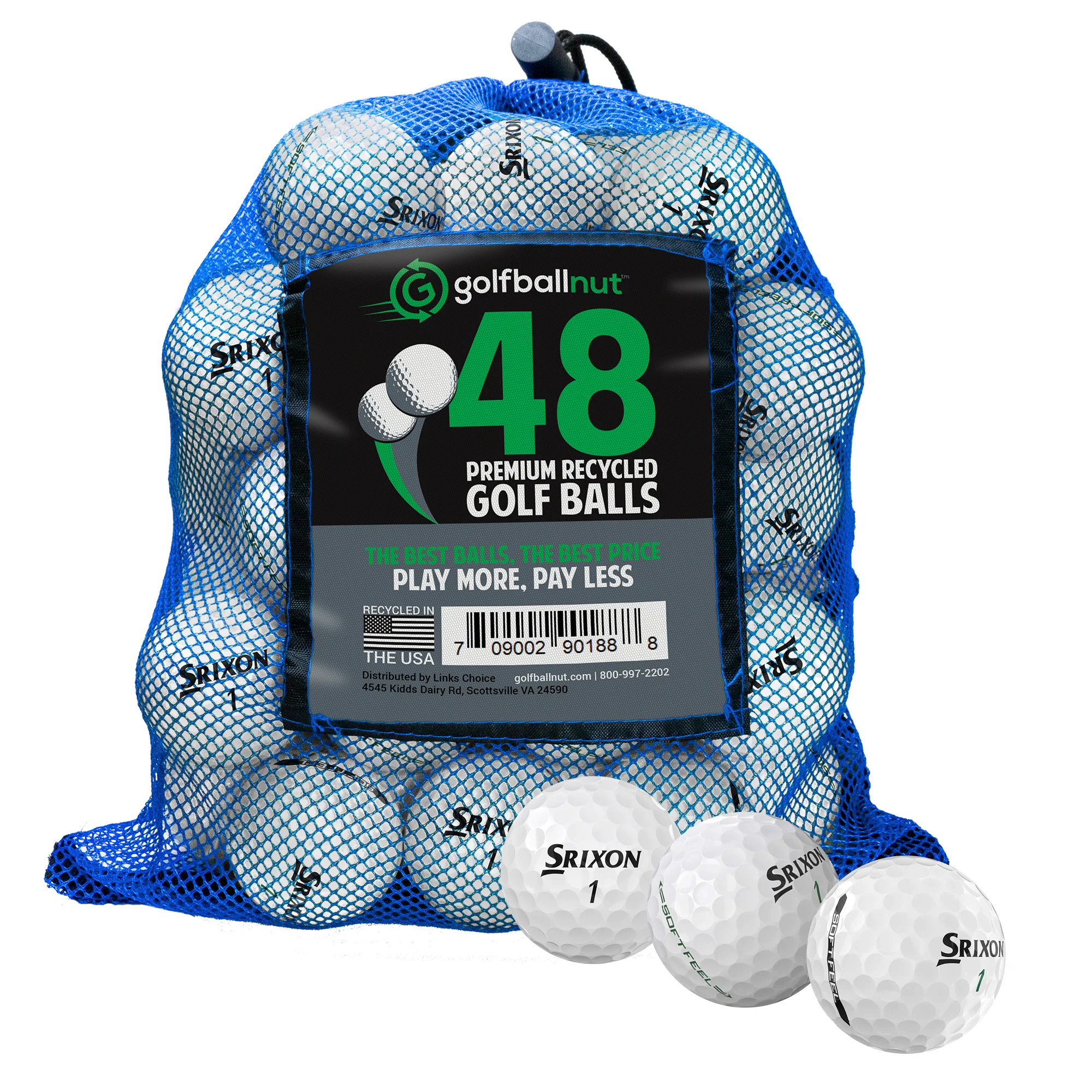 Used Srixon Mix Golf Balls (Bulk Mesh Bags) - Image 3
