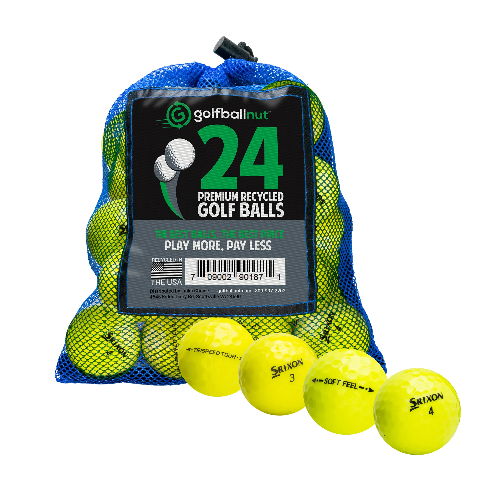 Used Srixon Mix Golf Balls (Bulk Mesh Bags) - Image 4