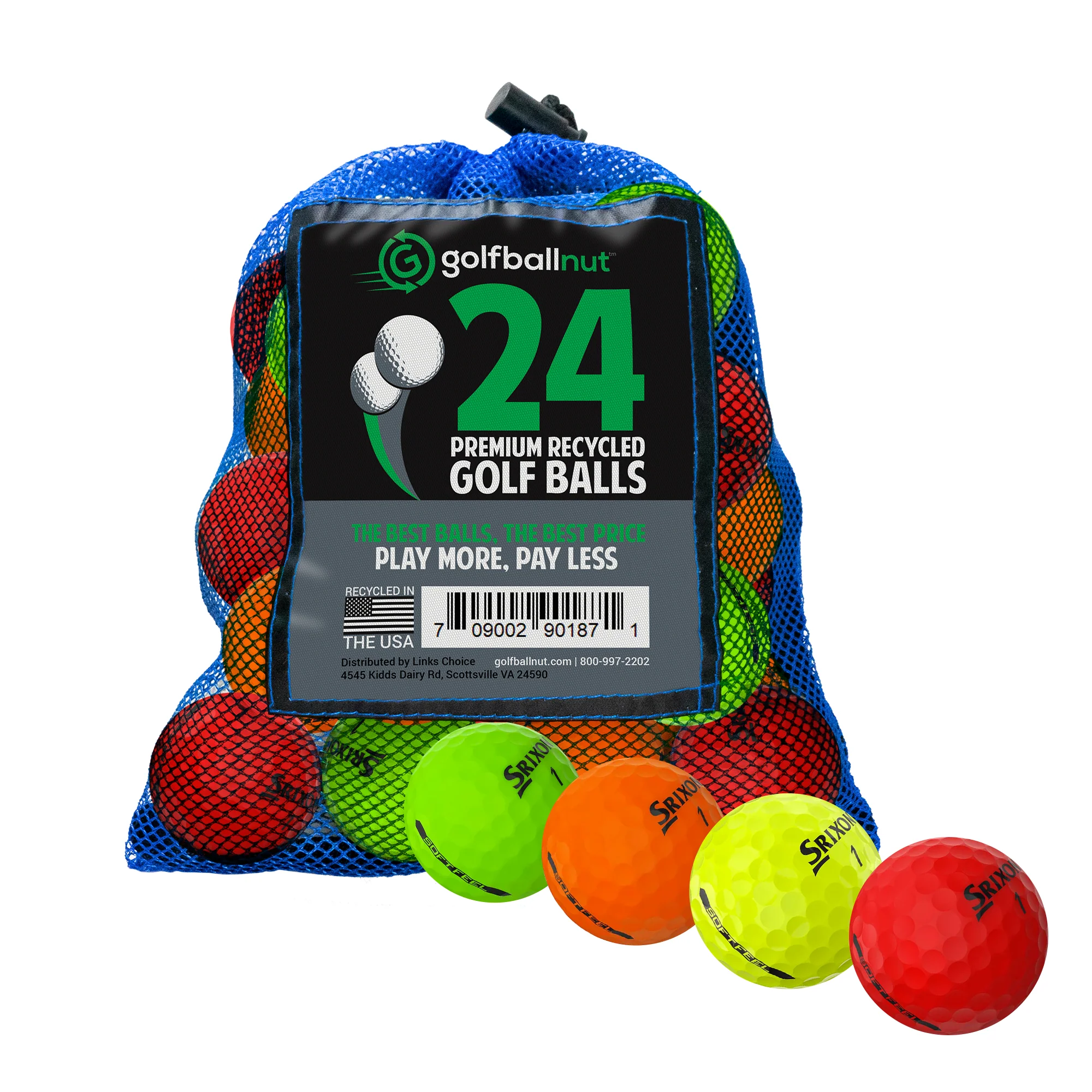 Used Srixon Mix Golf Balls (Bulk Mesh Bags) - Image 6