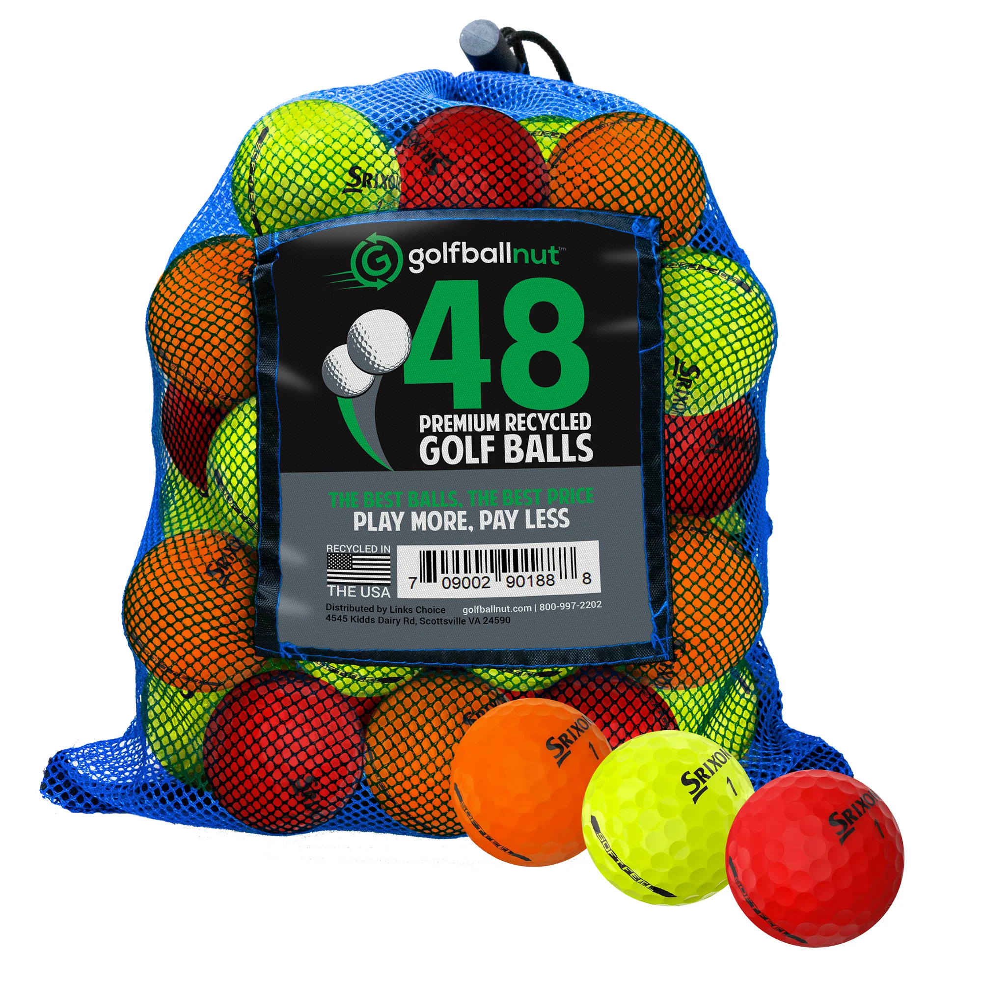 Used Srixon Mix Golf Balls (Bulk Mesh Bags) - Image 7