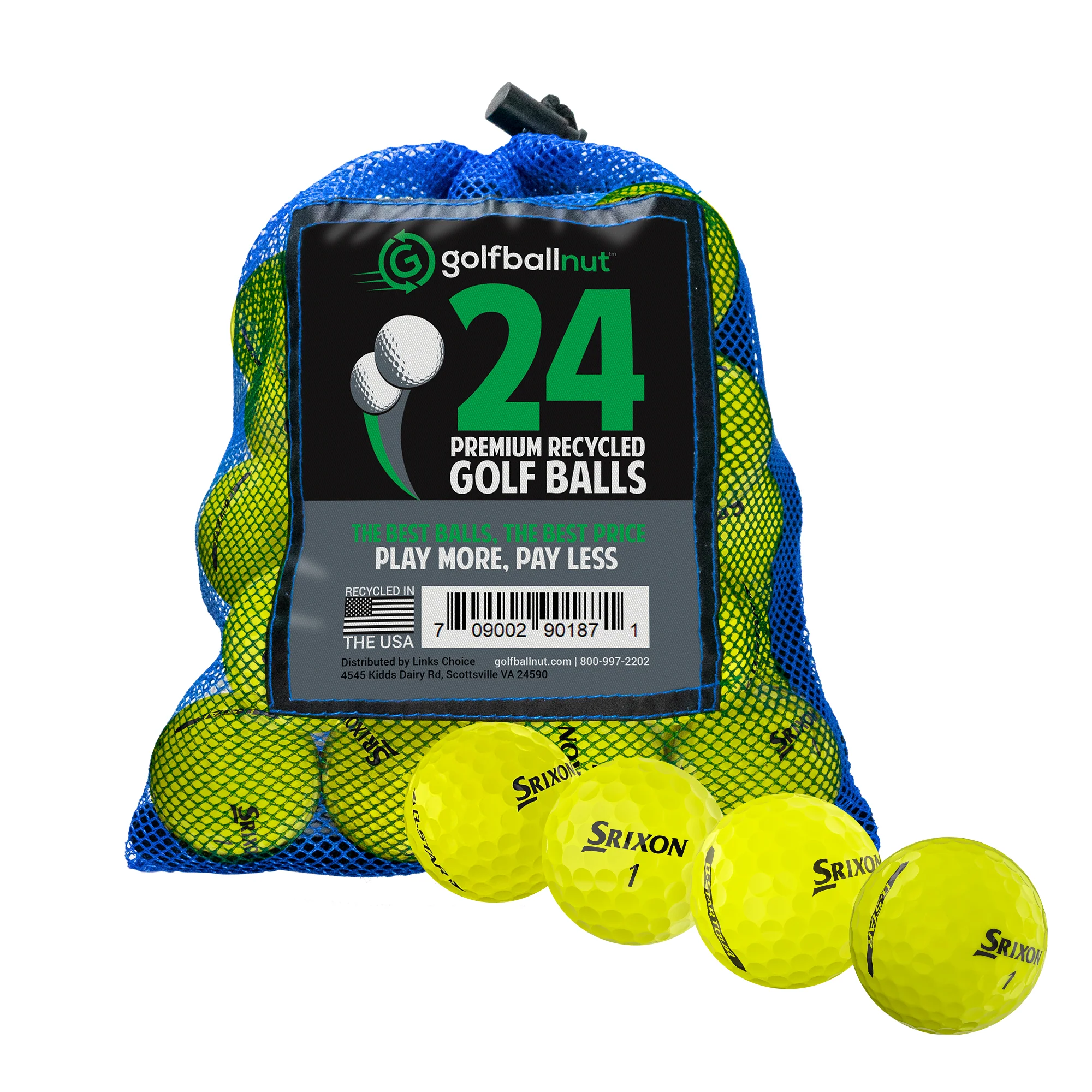 Used Srixon Q Star Mix Golf Balls (Bulk Mesh Bags) - Image 4