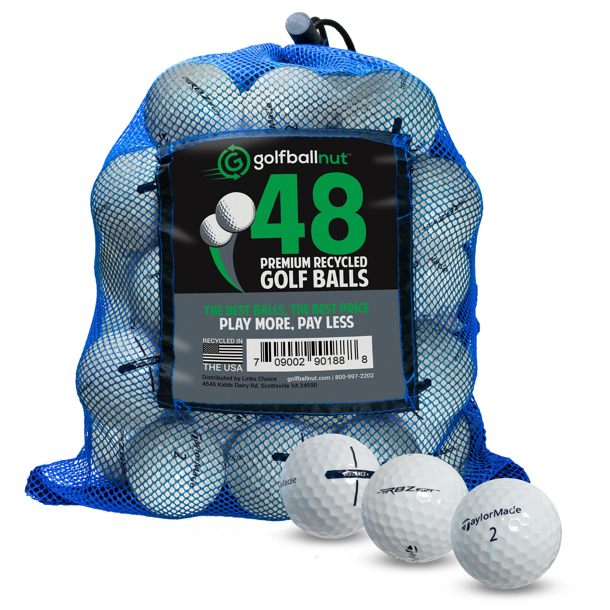 Used Taylormade Mix Golf Balls (Bulk Mesh Bags) - Image 5