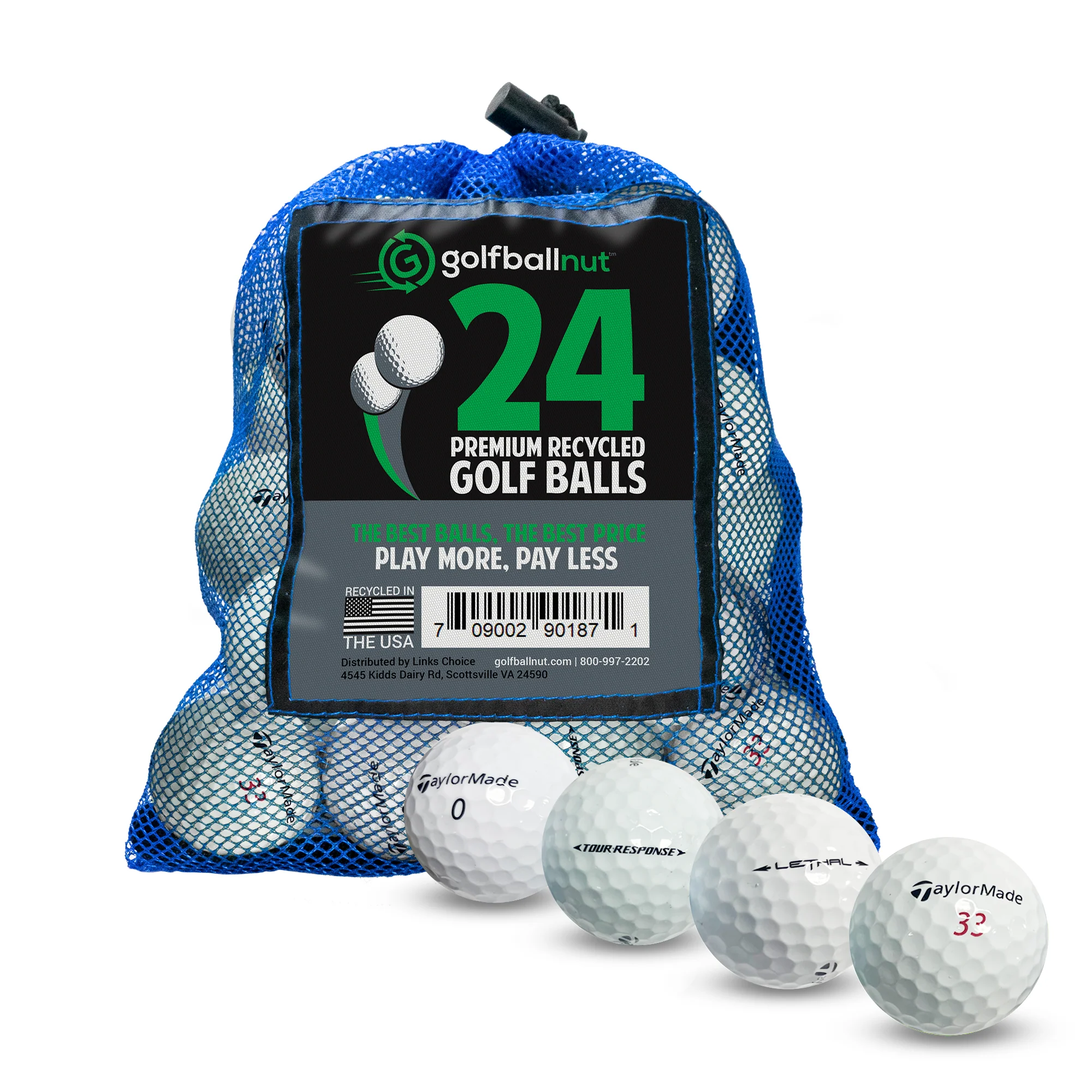 Used Taylormade Tour Mix Golf Balls - Image 2