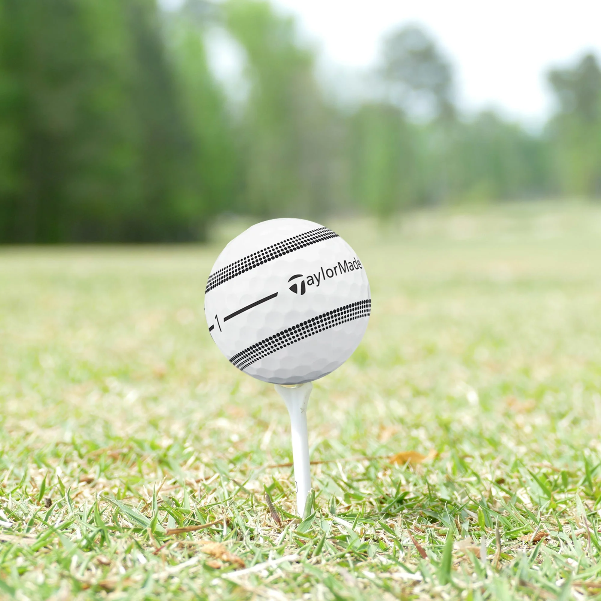 Used TaylorMade TP5x Stripe Golf Balls (1 Dozen) - Image 3