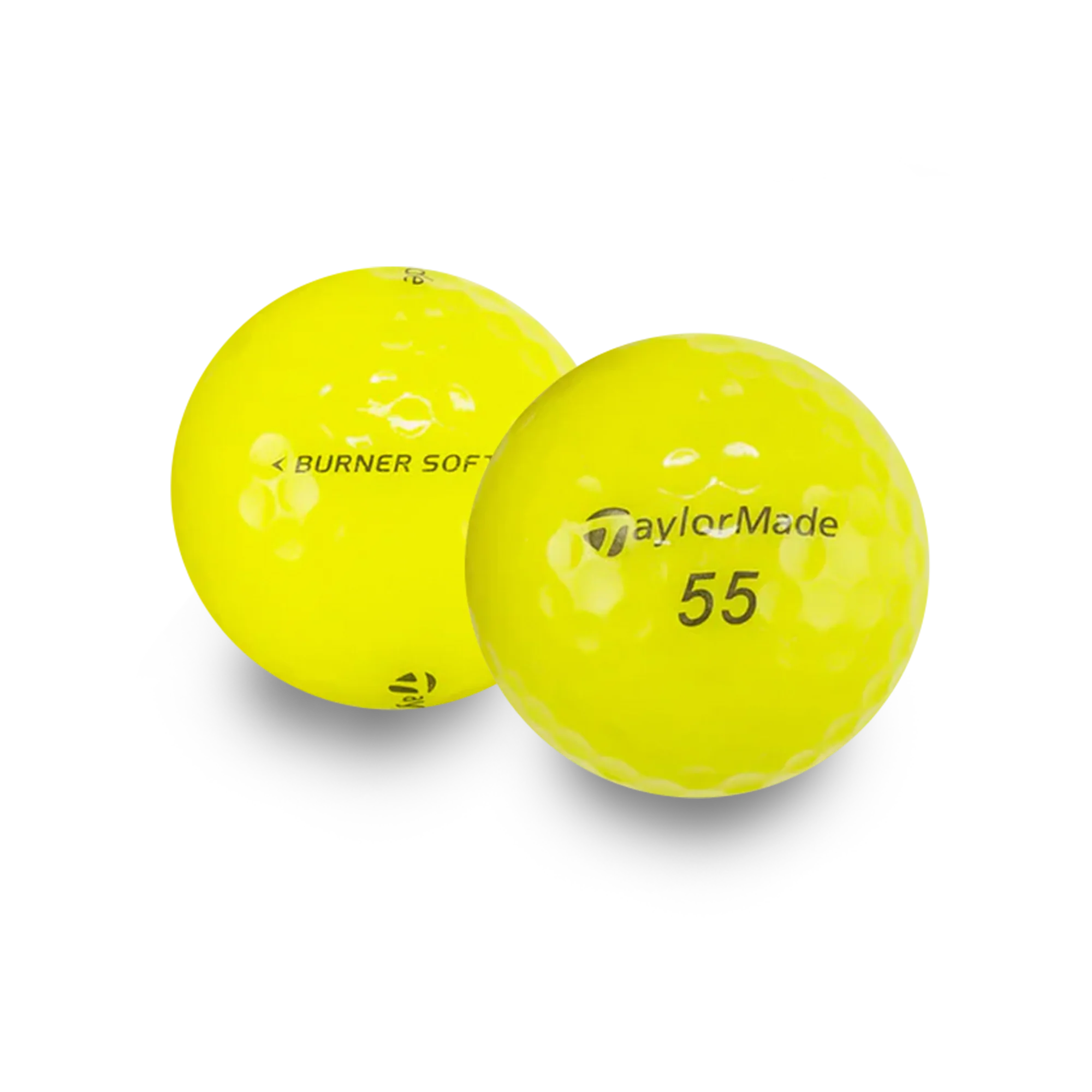 Used TaylorMade Yellow Mix Golf Balls - 1 Dozen