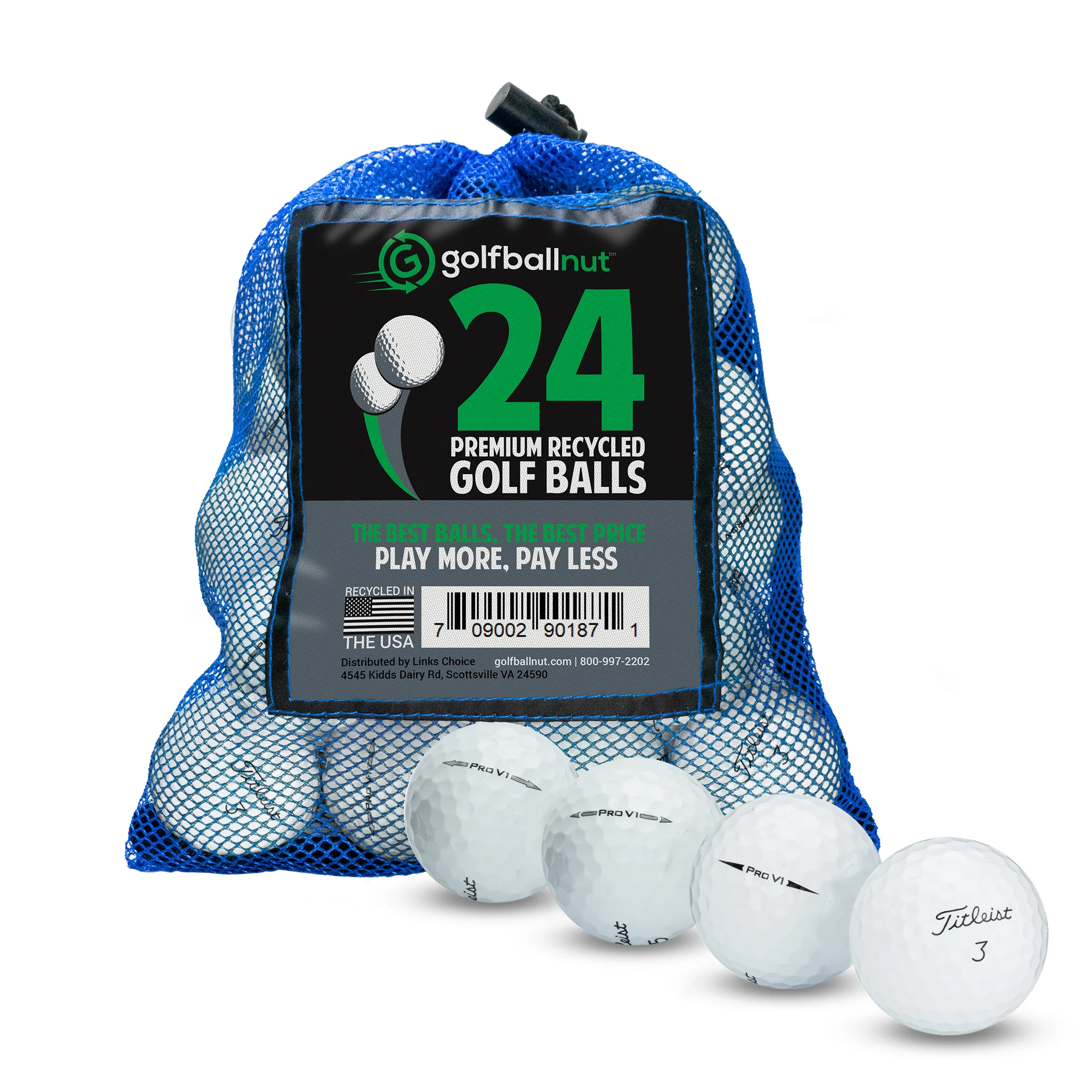Used Titleist Pro V1 Golf Balls - Image 2